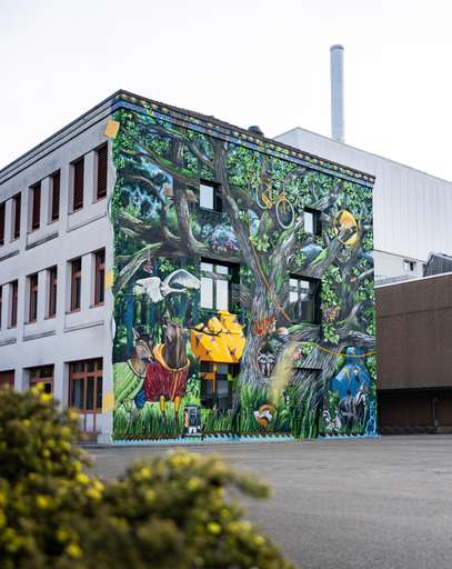 Tree of Security by Mäce - Street Art Cities