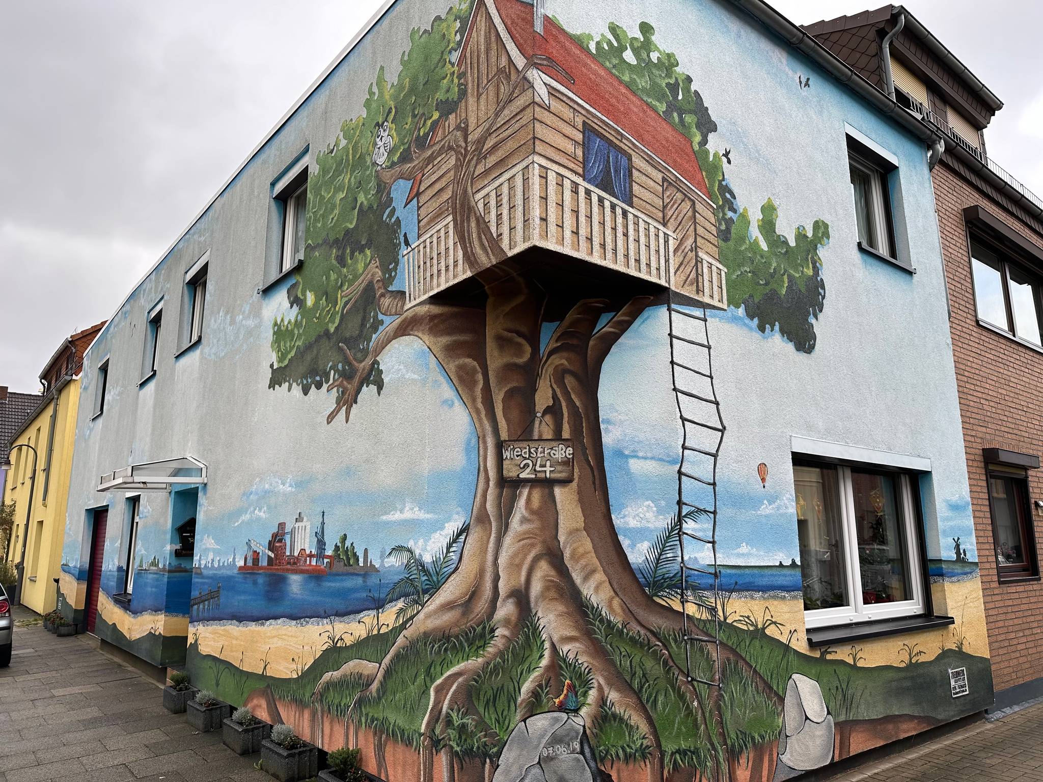 Treibwerk Graffiti Art&mdash;Das Baum-Haus