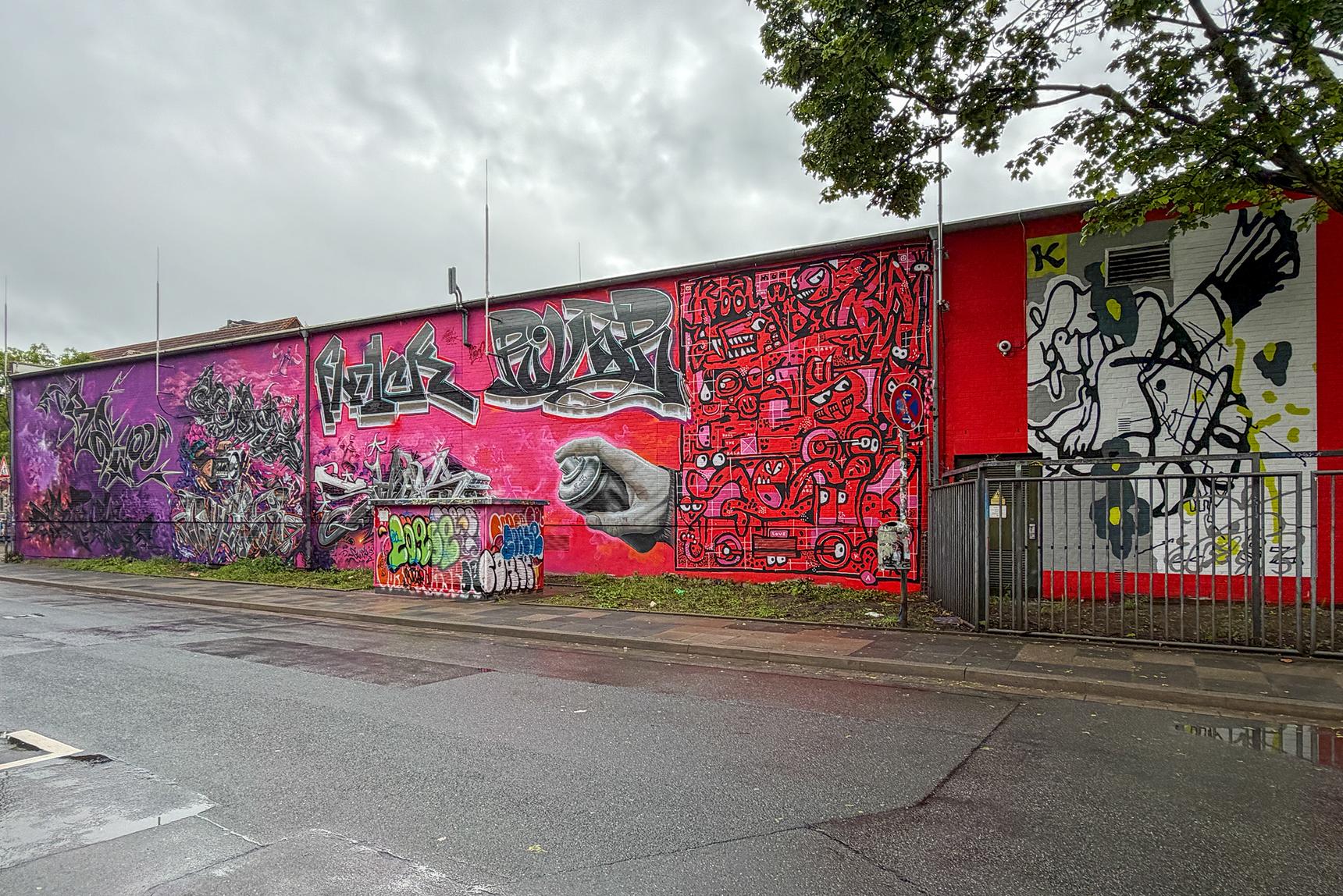 Diverse—Glocksee Festival Wall 3