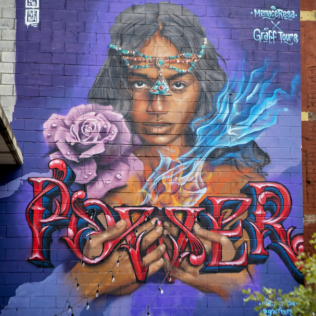 Artwork By Menace Two menaceresa Resa Piece Street Art Cities