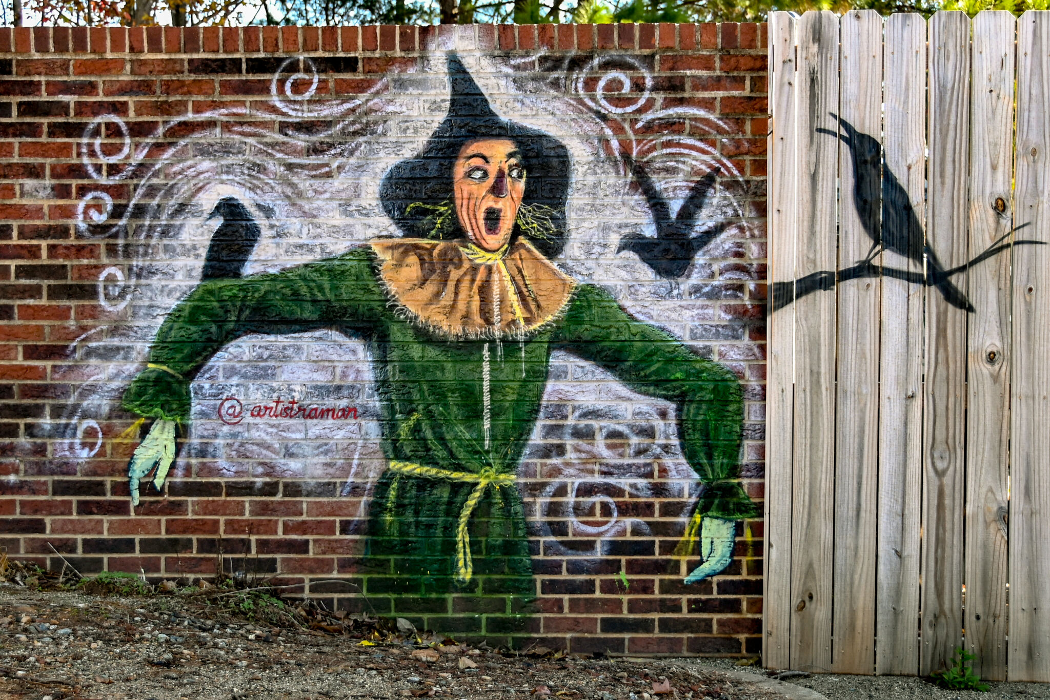 artistraman, raman&mdash;Wizard of Oz Scarecrow