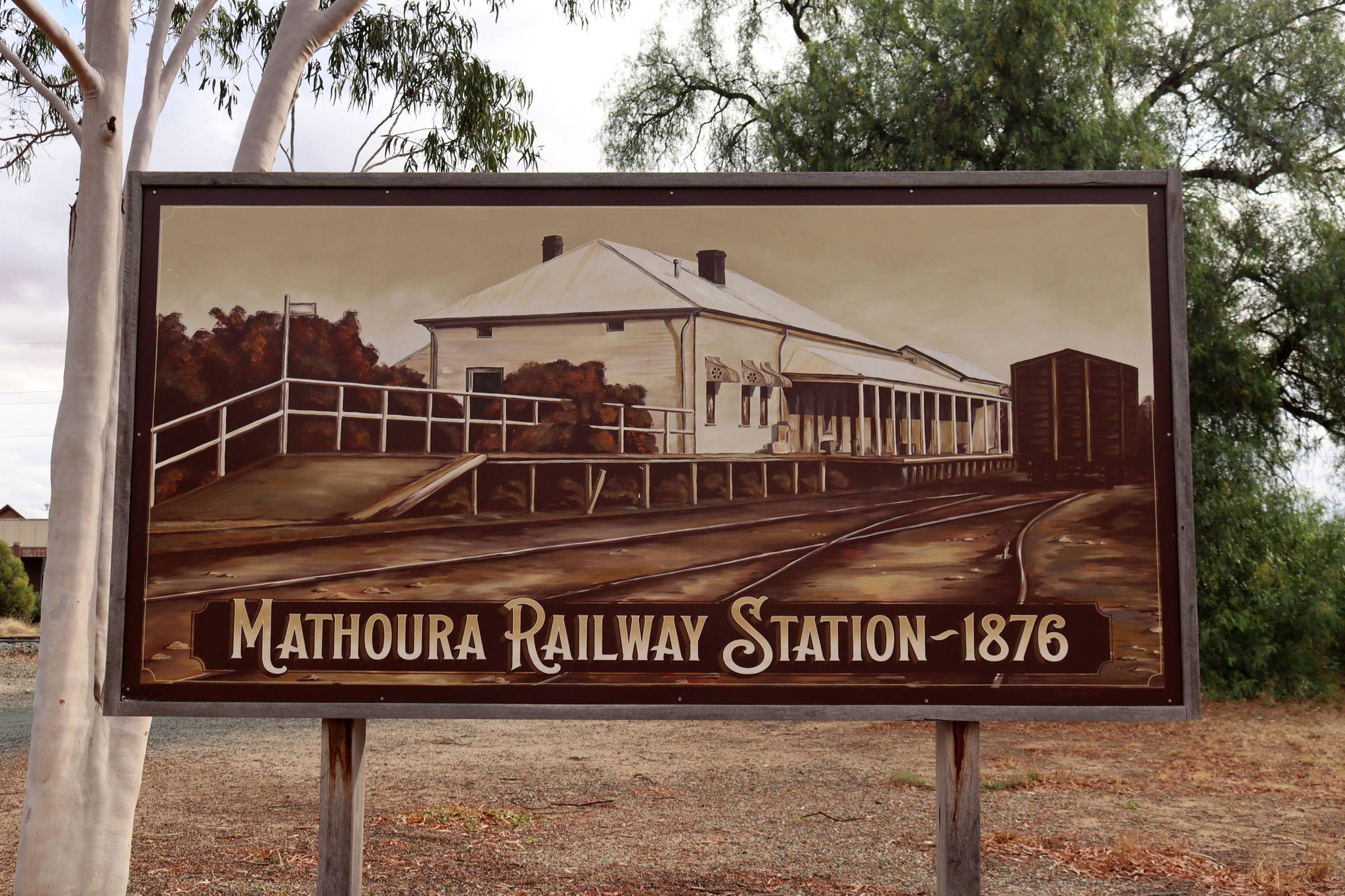 Greg Chandler&mdash;Mathoura Railway Station