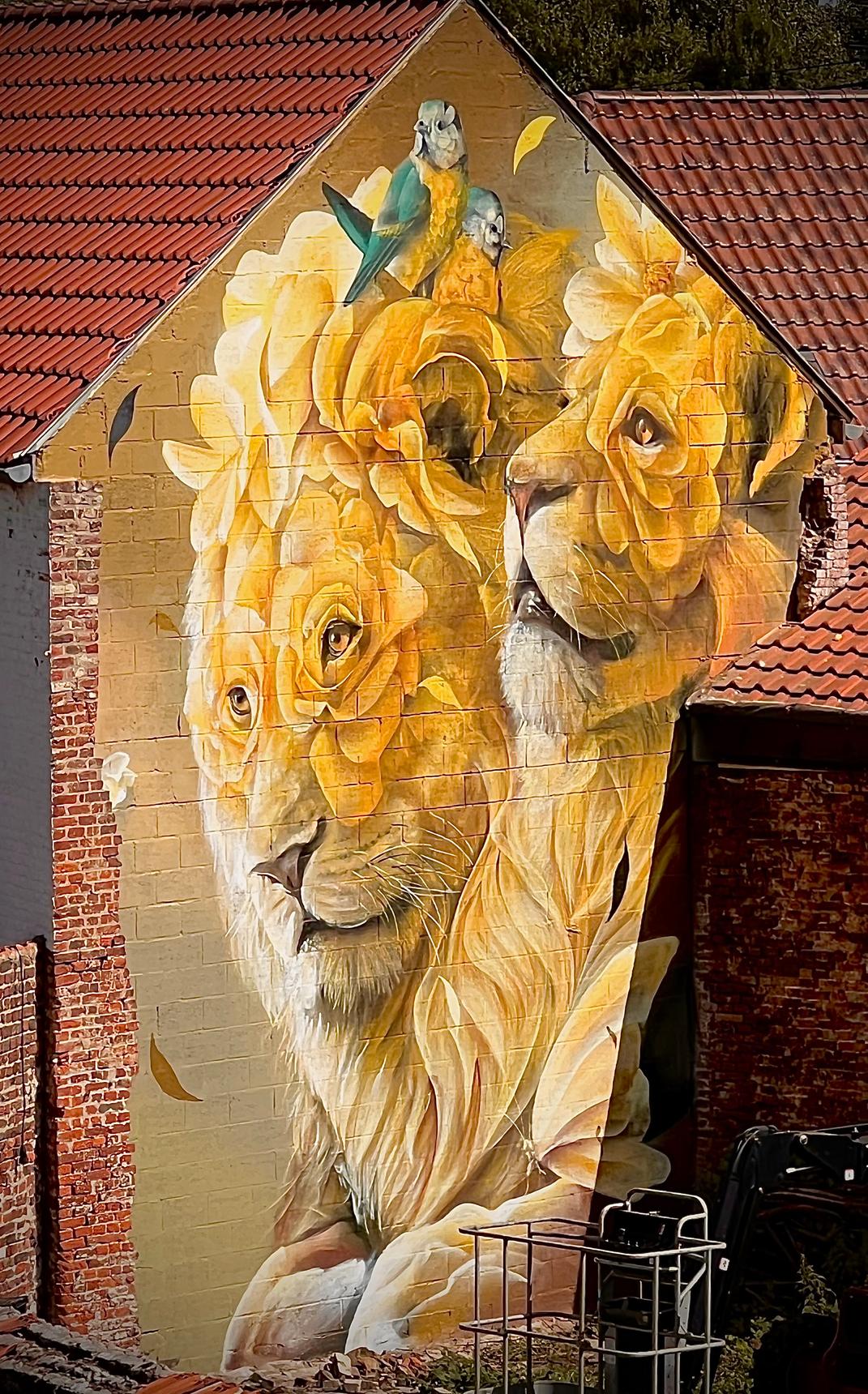 Curtis Hylton—Les deux lions de Ciply