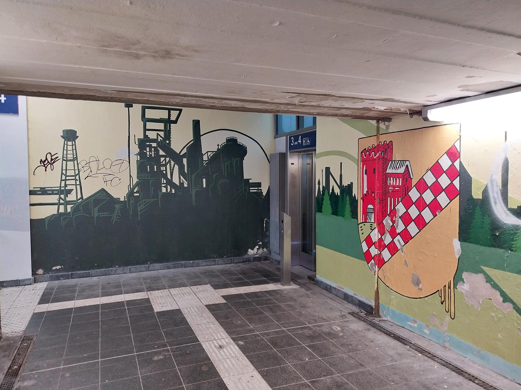 Goodlack Art—Dortmund-Hörde Station Underpass