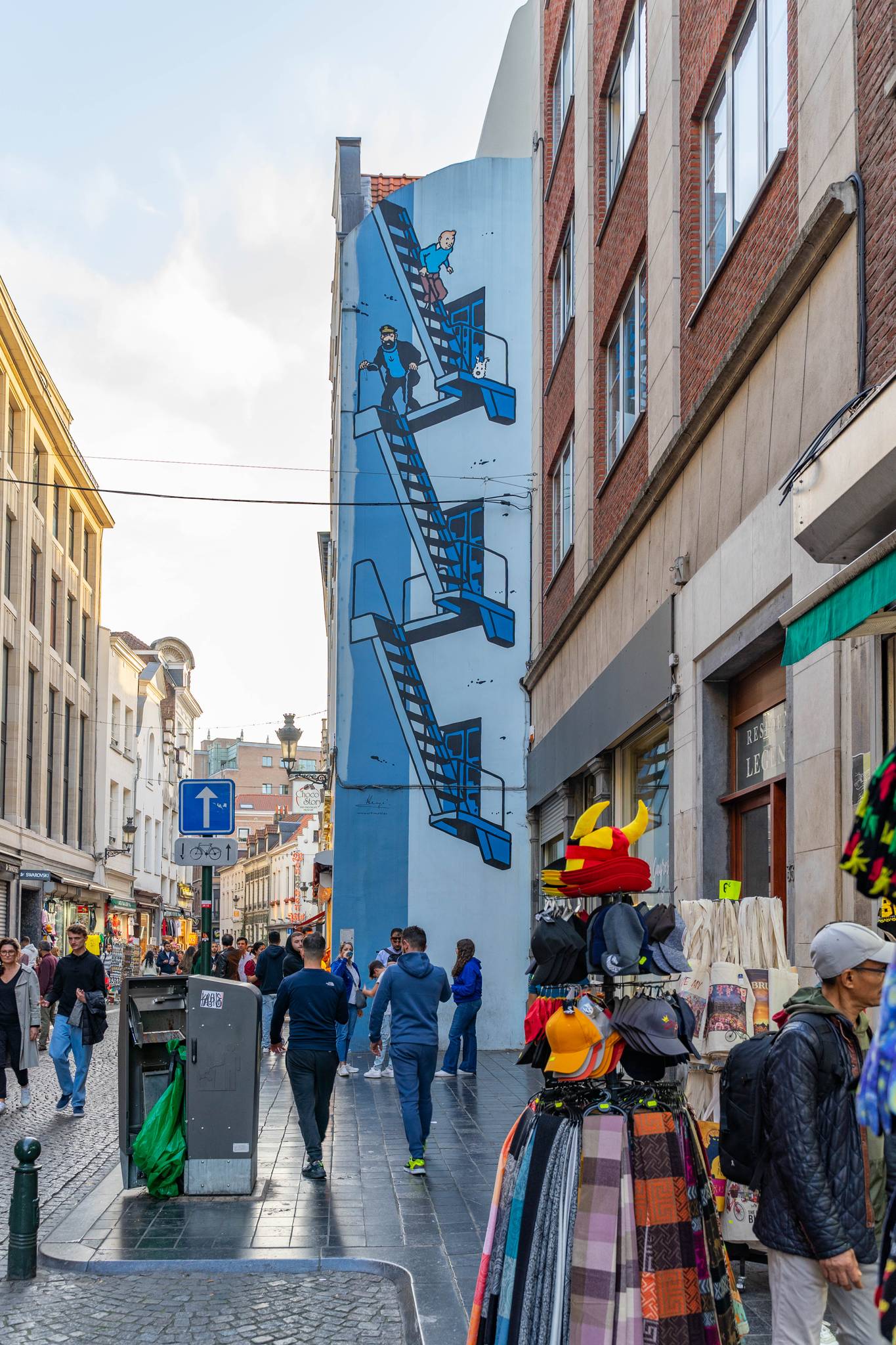 Unknown - Brussels&mdash;Tintin, Bobbie and Captain Haddock