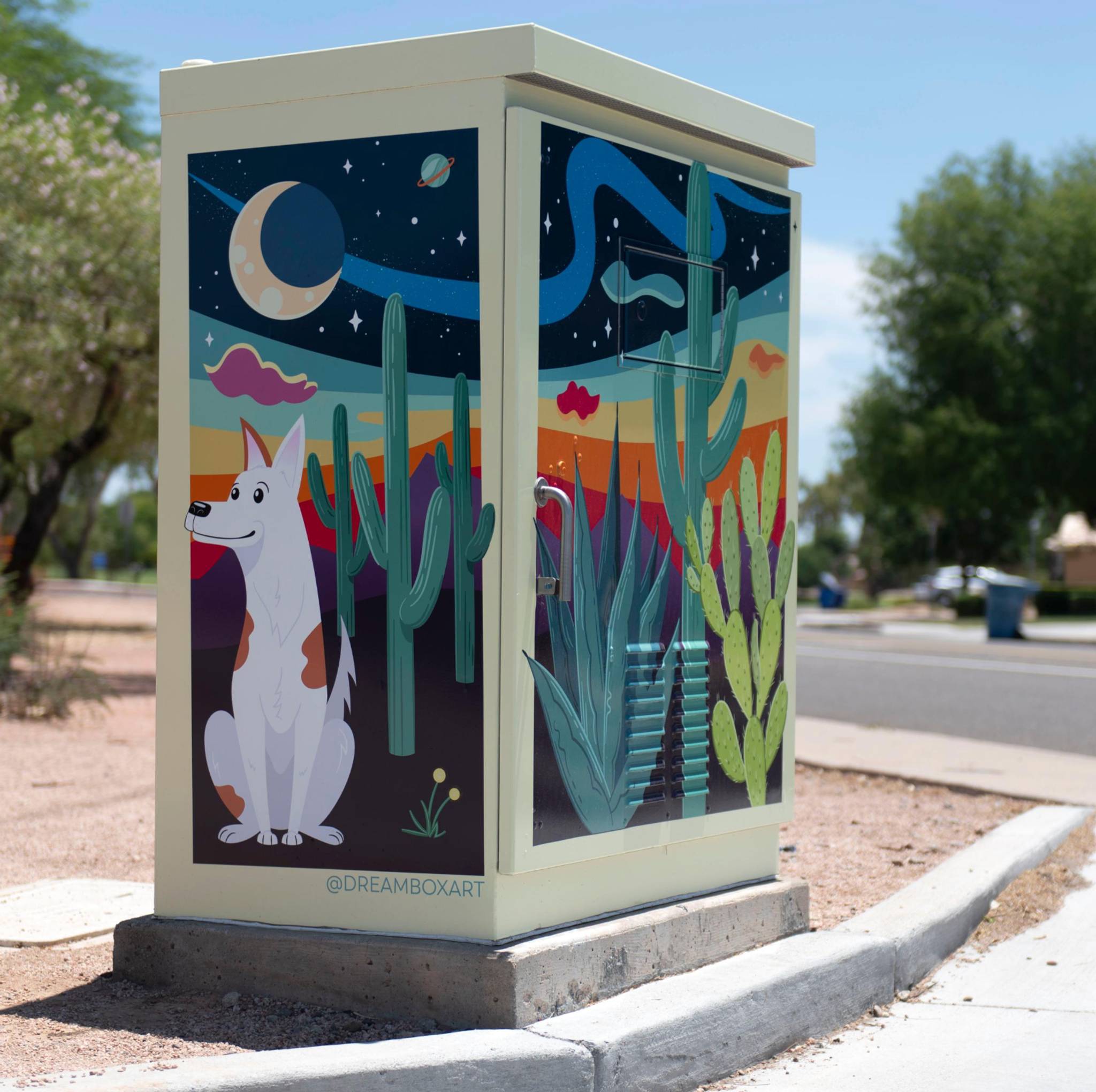 Krista Hill&mdash;Traffic Control Box