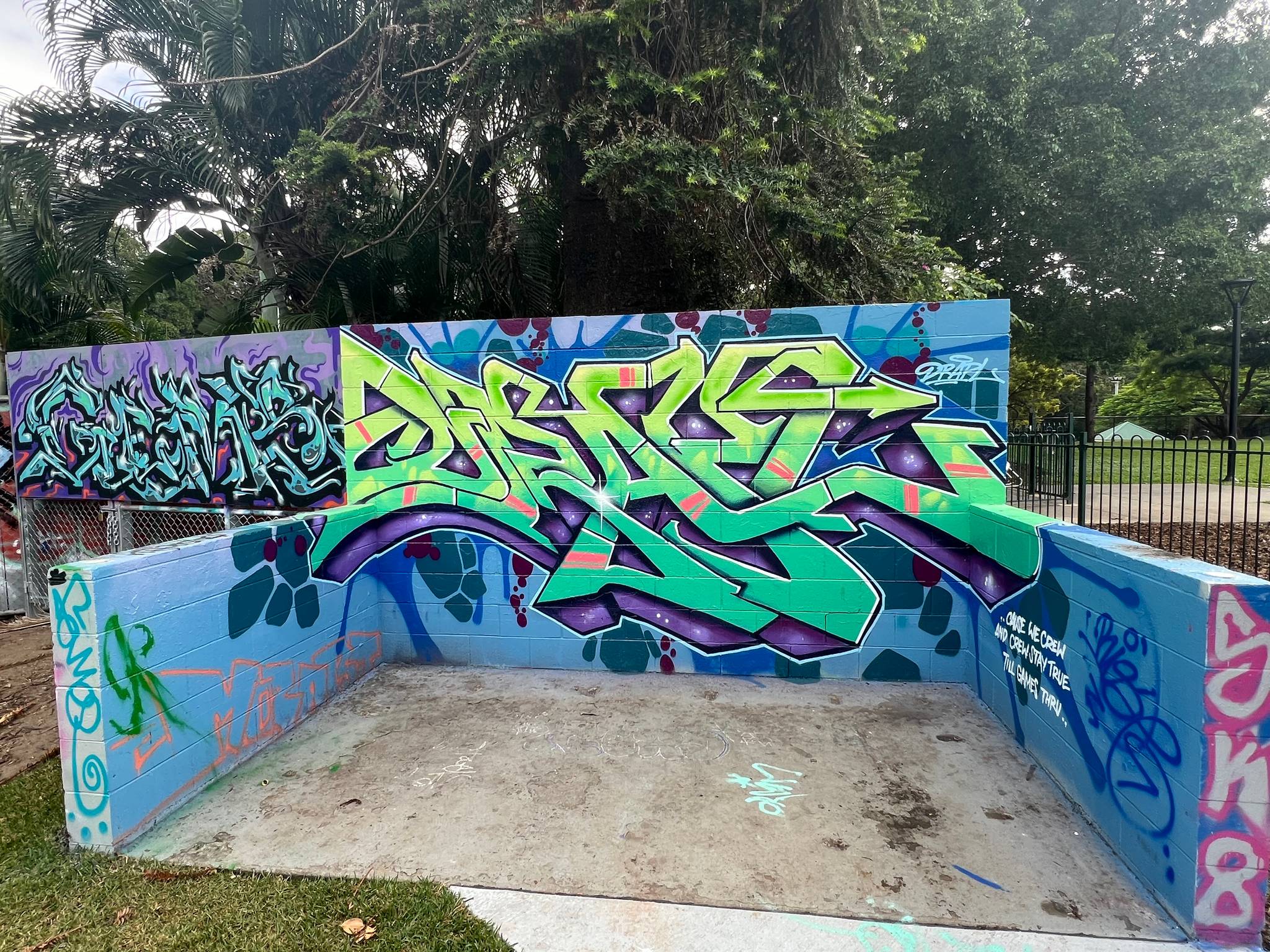 &mdash;Paddington Skate Park Legal Wall