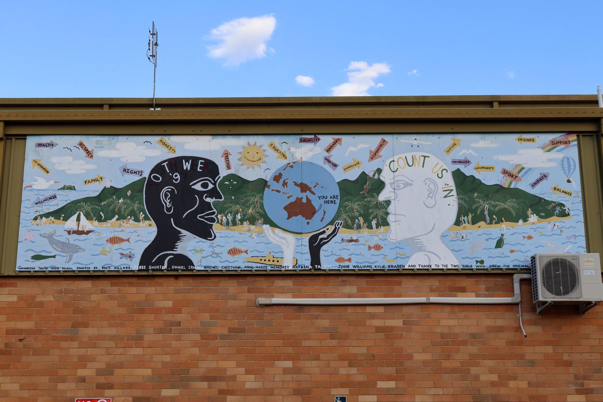 &mdash;Gunnedah Youth Week Mural