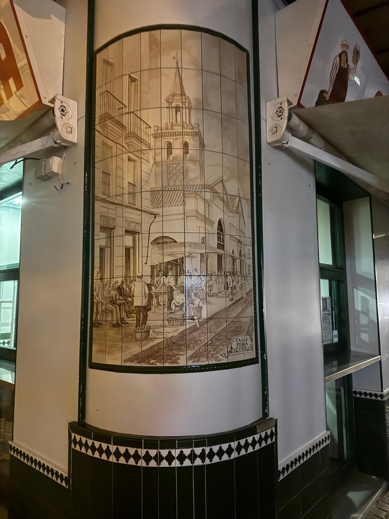 Cerámica Campos—Calle Feria, 1930