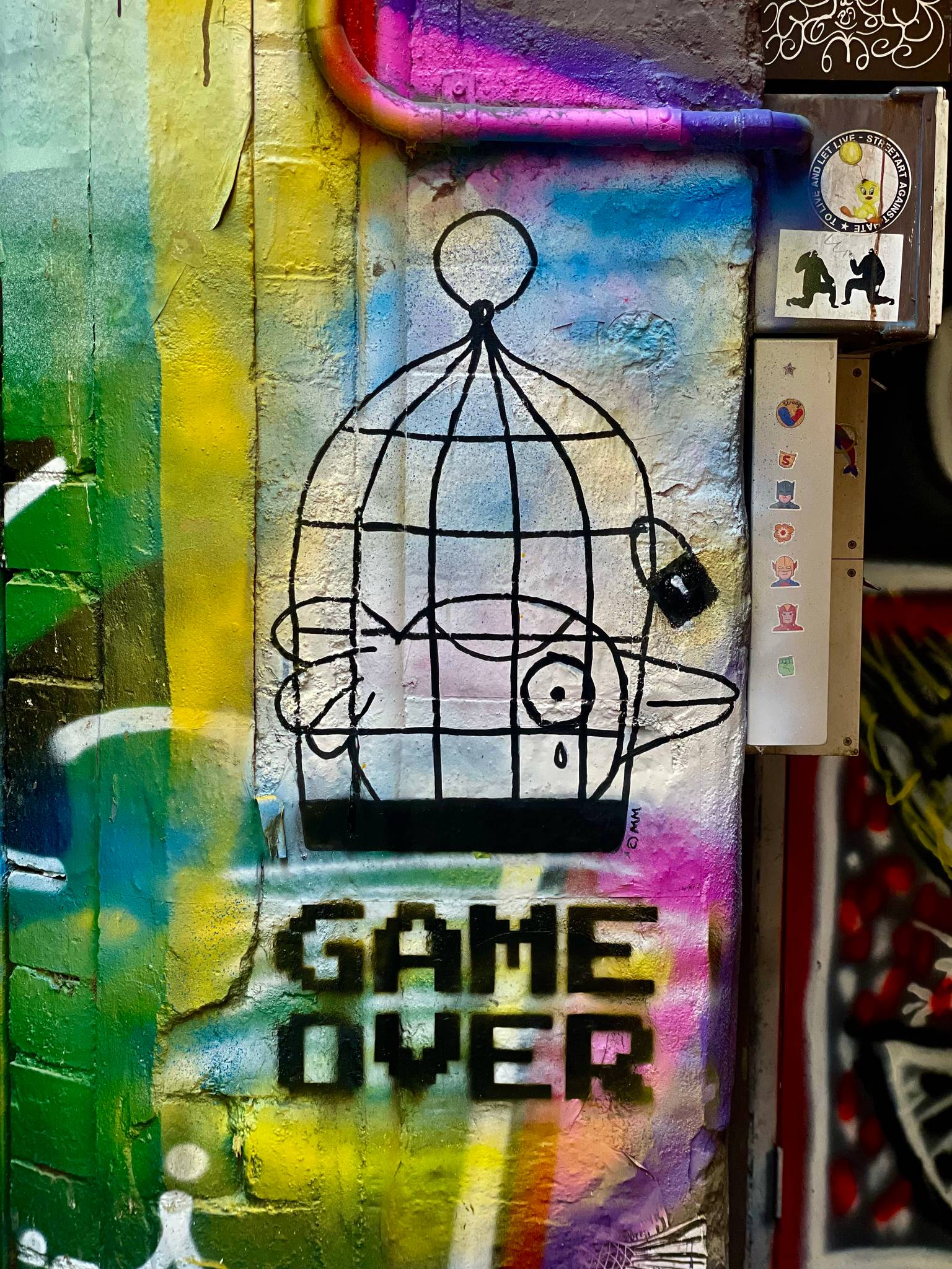 Monochromatic-melbourne&mdash;GAME OVER