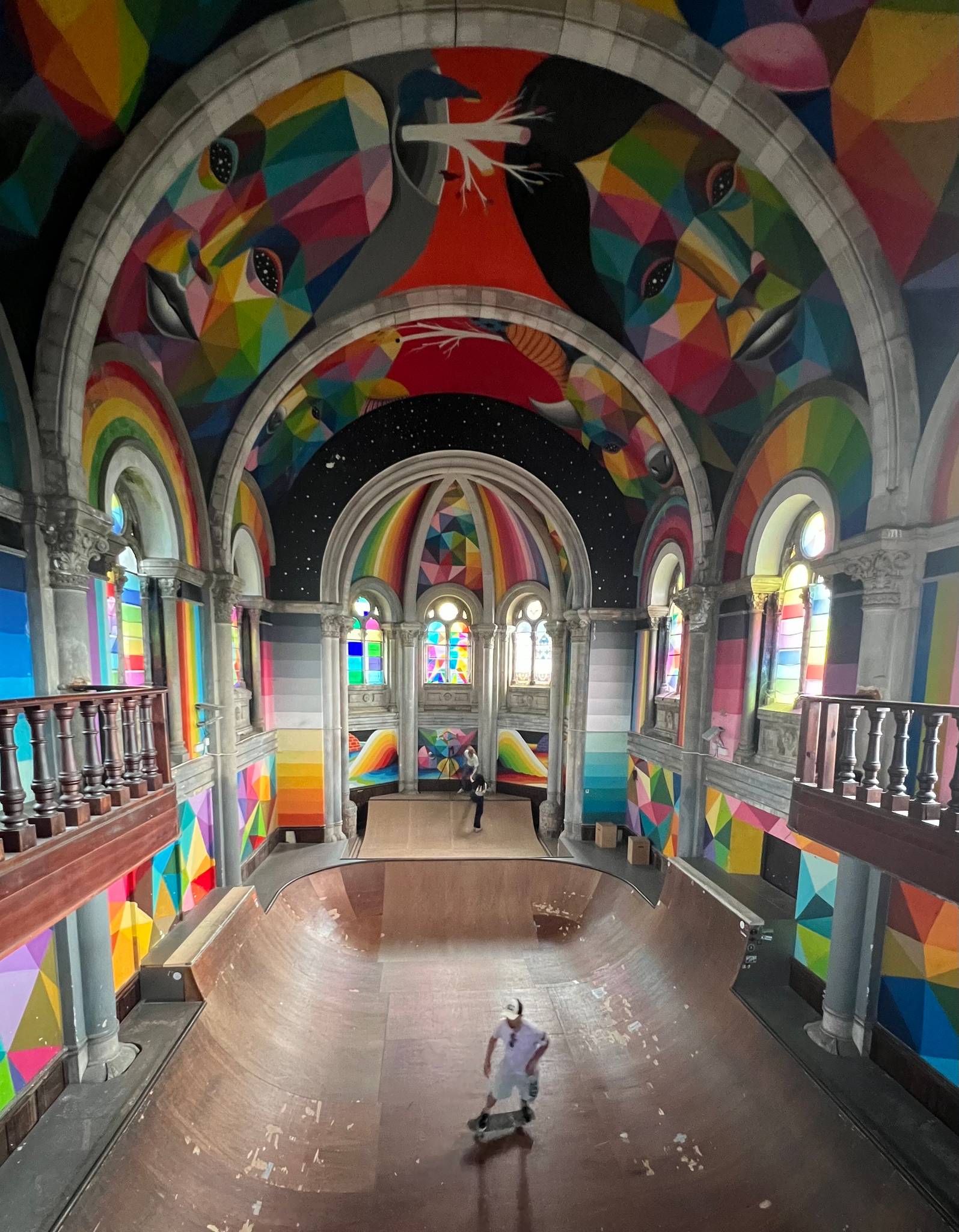 Okuda&mdash;“The Skate Church”