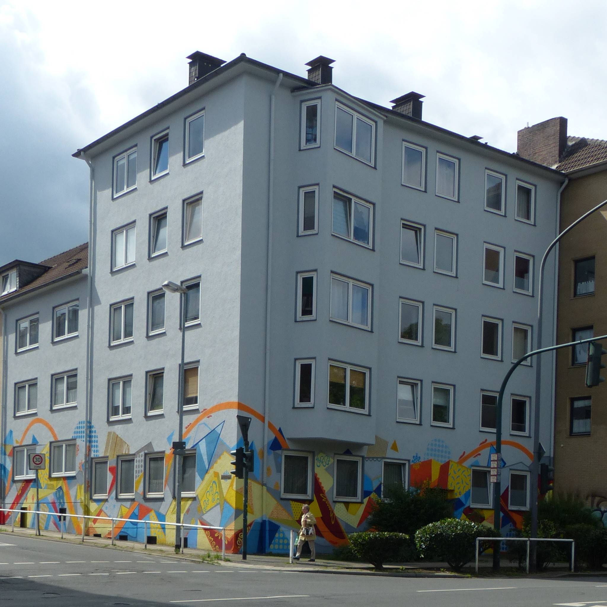Farbwandel, Tim Schild, Jan Schoch, EIKE&mdash;Appartment House Hohenzollernstraße 48