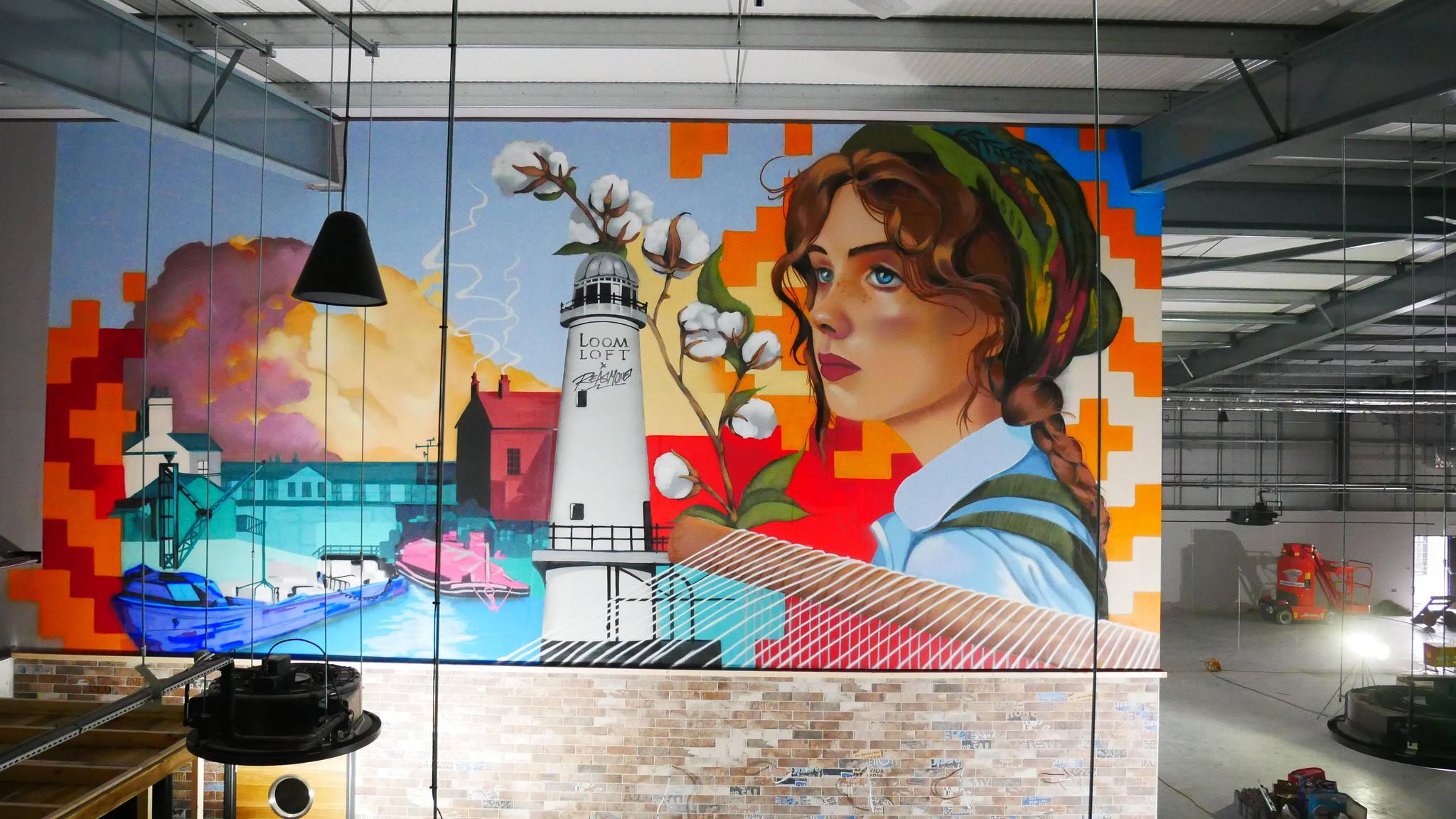 Reasm&mdash;Loom Loft - Dockland Mural