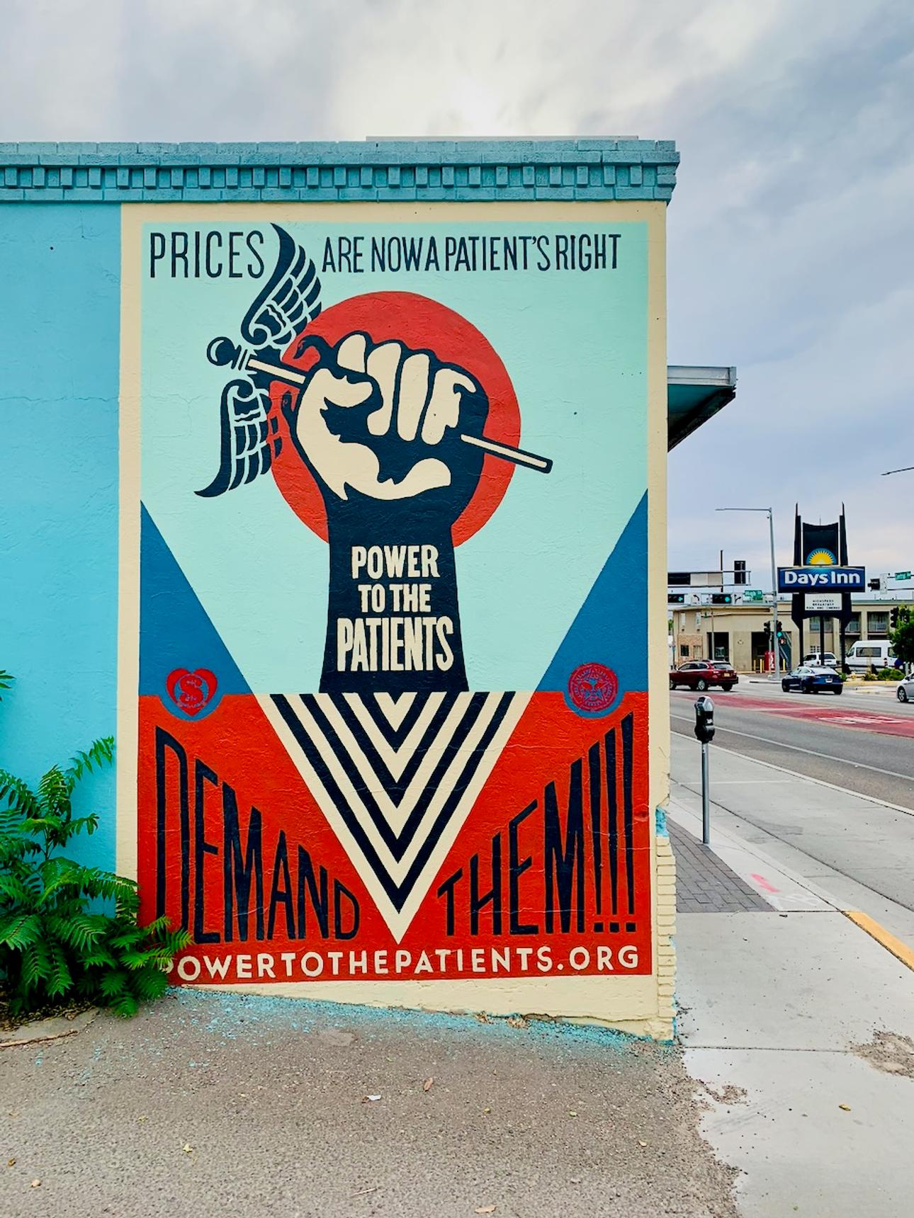Shepard Fairey—Power to the Patients