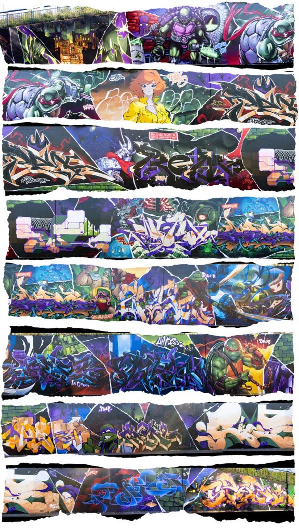 Uncle HO, Kade, Soper, Roys, Reak, Jupe oner, Witch, Myse, Wise, Darkelixirone, Red One, Vaper Akvees, Drop, Nask, Merlyn, Redz, Pums, Spark one, Maxime Ivanez, Kenzi—Jam TMNT – Teenage Mutant Ninja Turtles