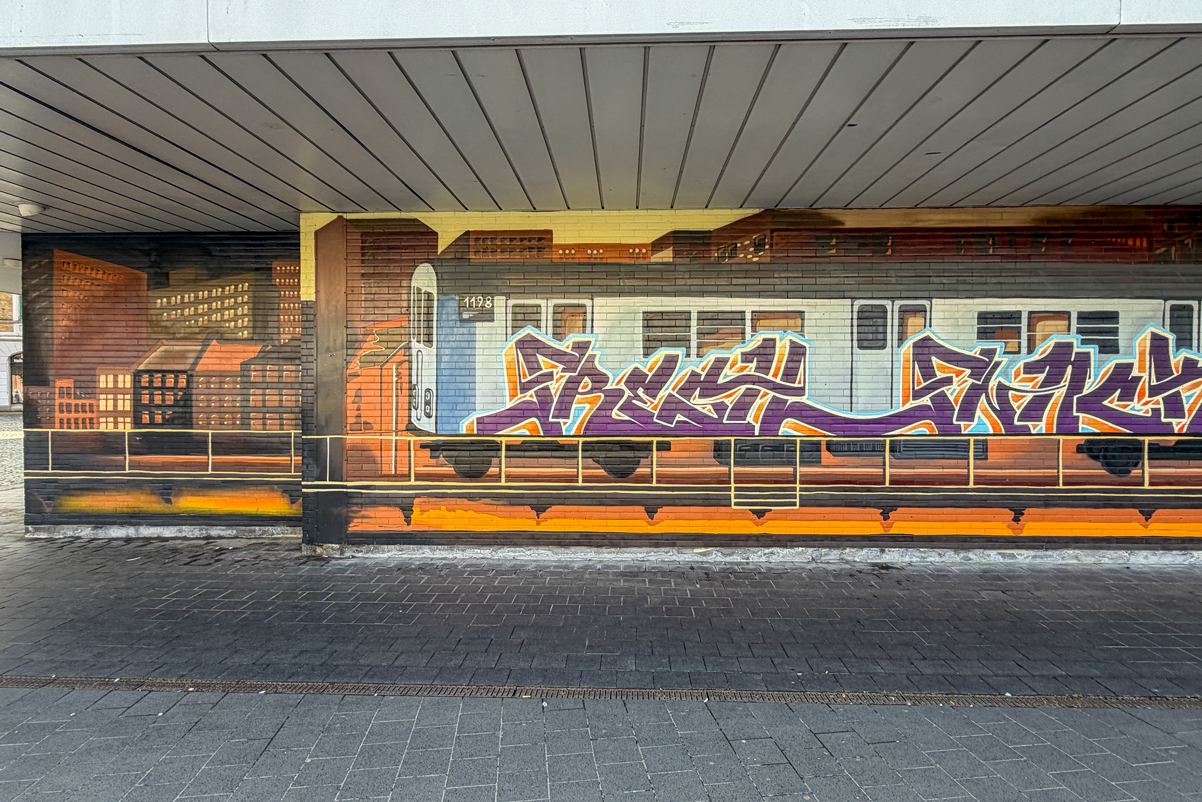 Artwork by Fnack - Street Art Cities