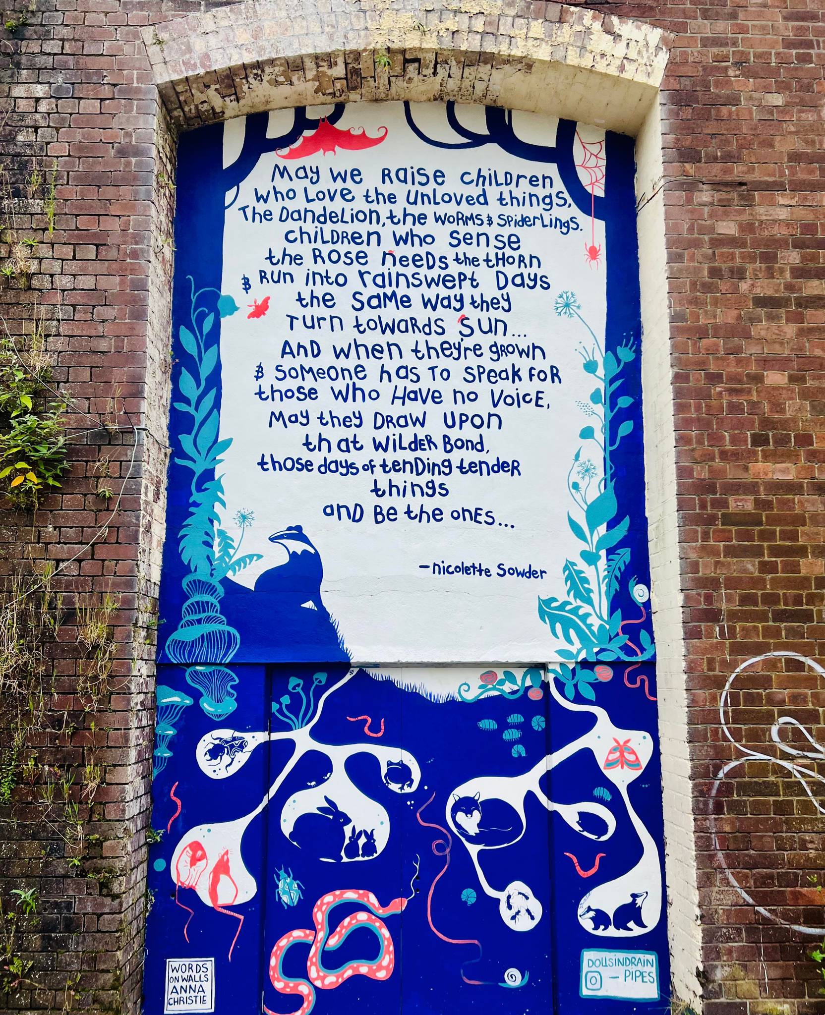 Roisin Cunningham , Anna Christie&mdash;May We Raise Children - Poem Wall