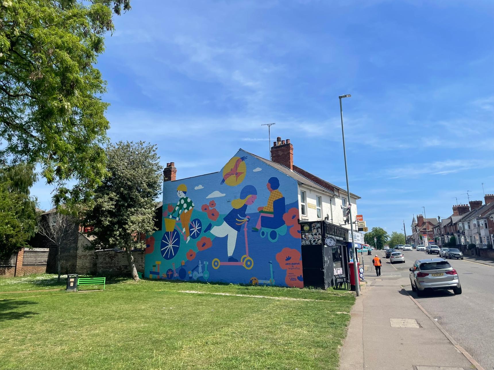 Sally Leach, Daze Made—Art on the Route