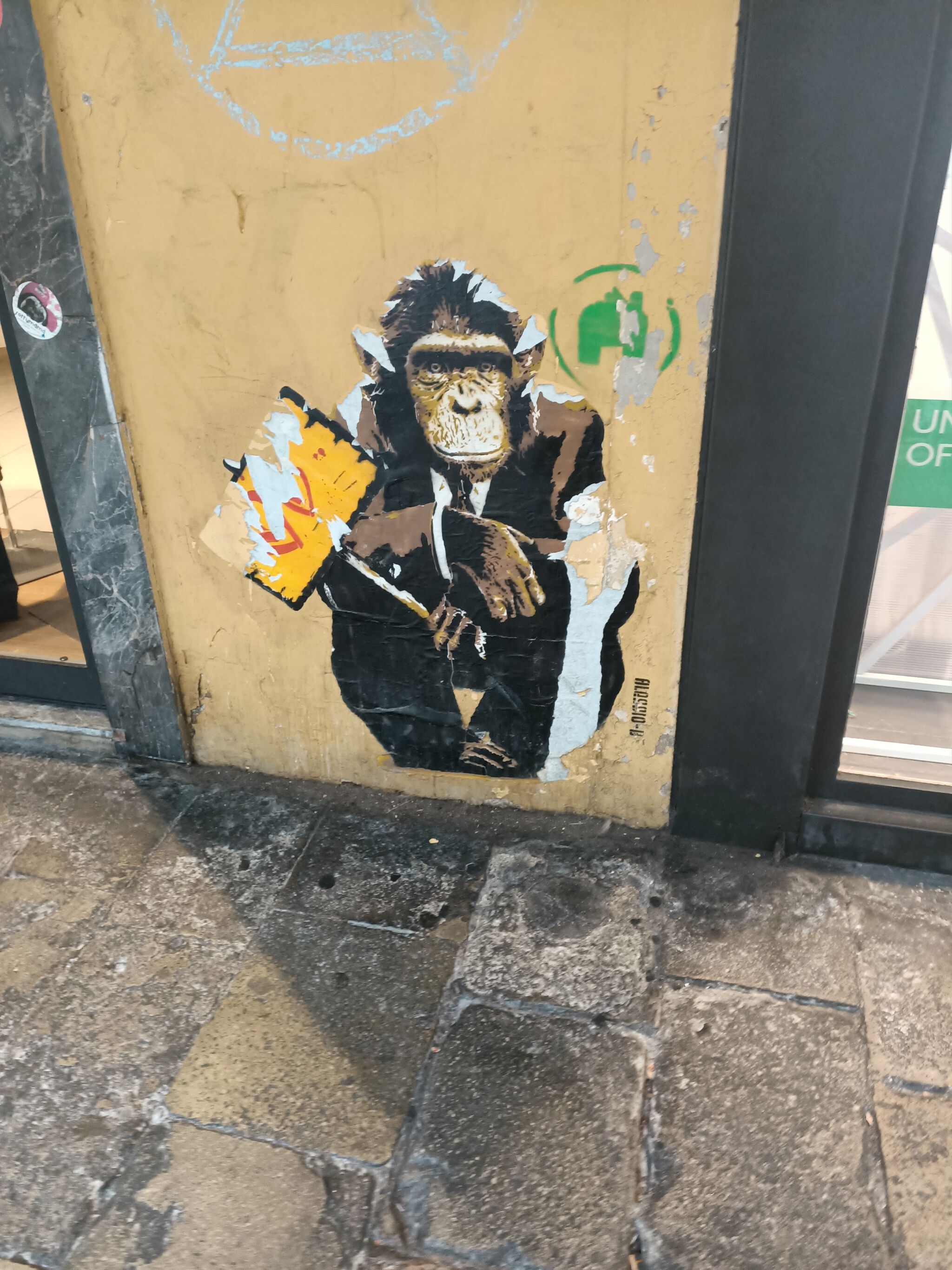 Monkey By Alessio-B - Street Art Cities