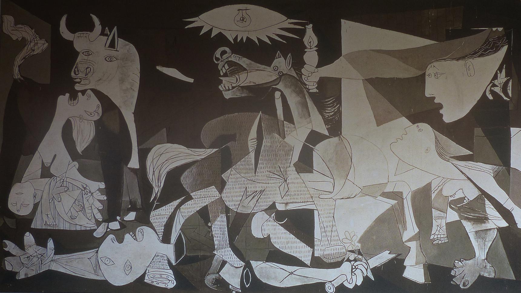 local students—Guernica Reproduction (1984/2002)