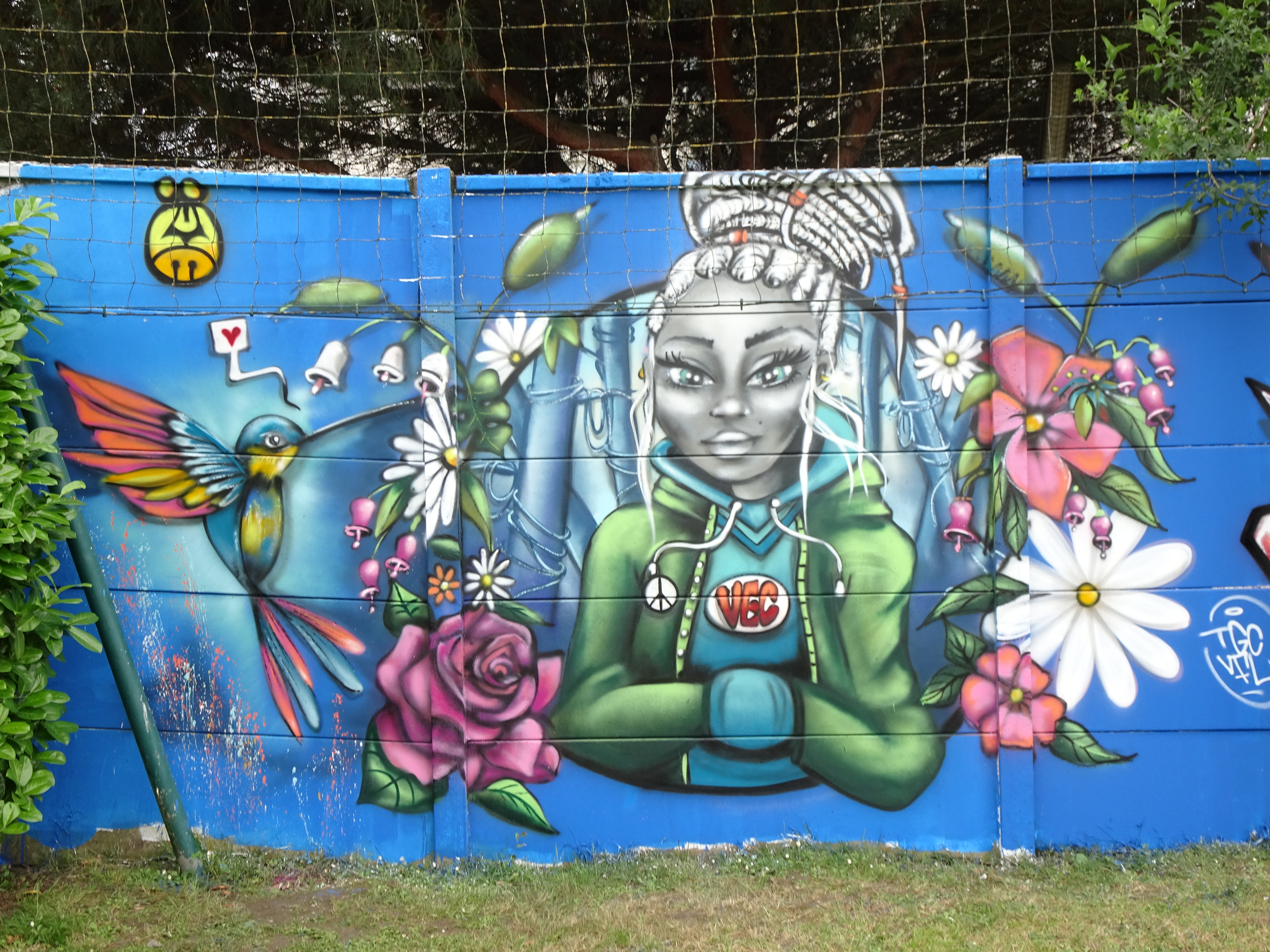 LULEPI, Kilat, Freddish, La Punta Negra, SOEG, OSE_Graffiti, NYX, Mokä&mdash;Festival de Street art Floirac