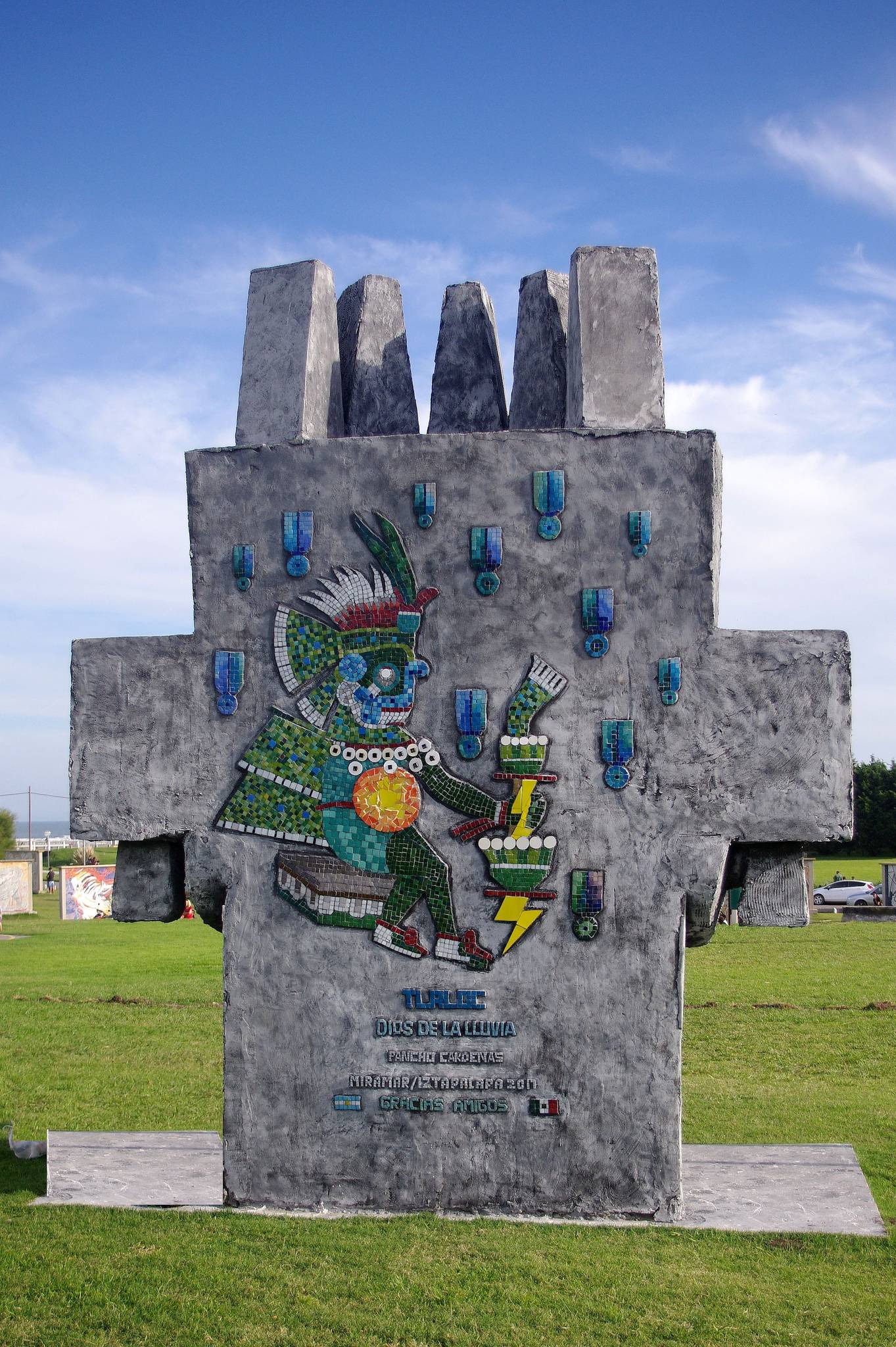 Pancho Cárdenas&mdash;“Tlaloc, Dios de la Lluvia”  (“Tlaloc, God of Rain”)