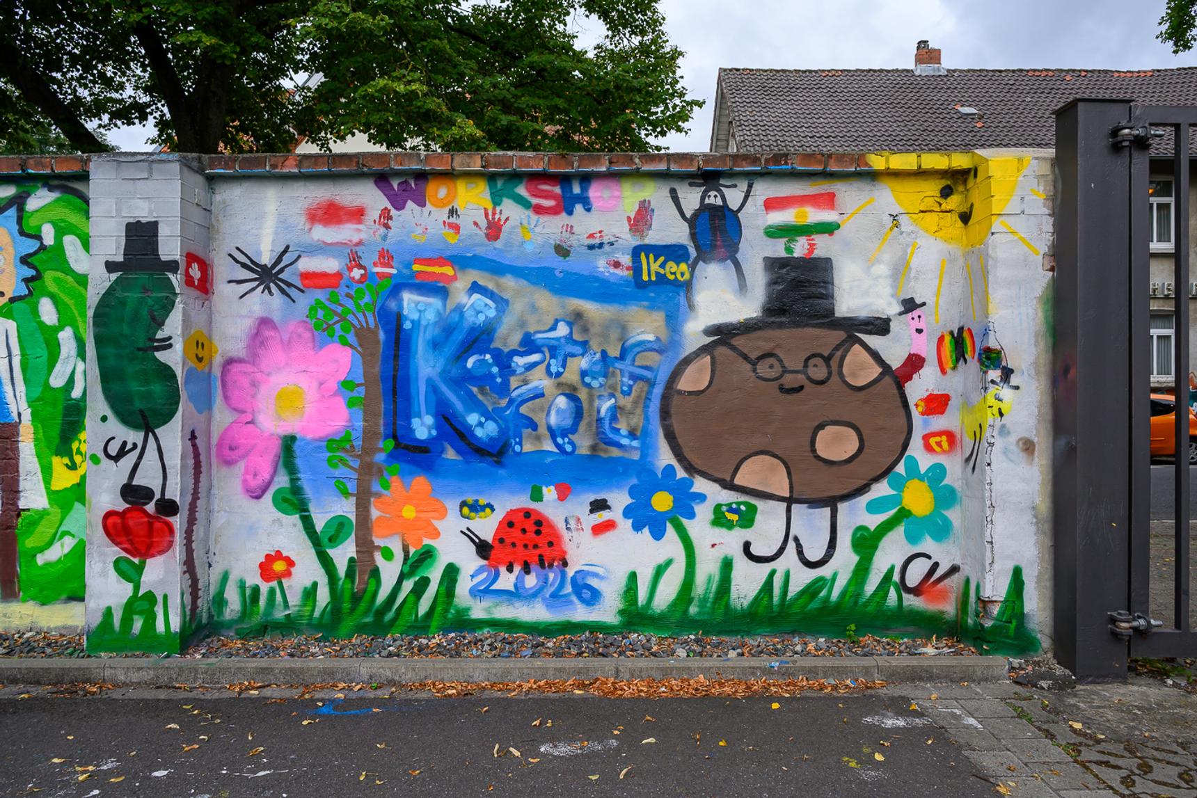 —Colour & Soul workshop wall