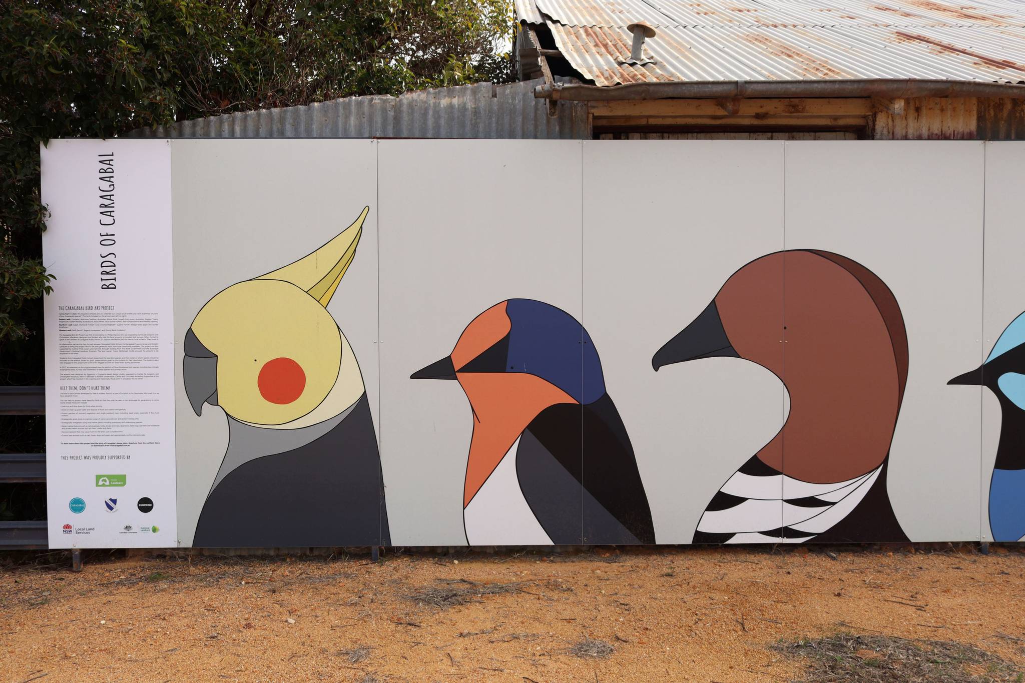 Eggpicnic&mdash;The Caragabal Bird Art Project