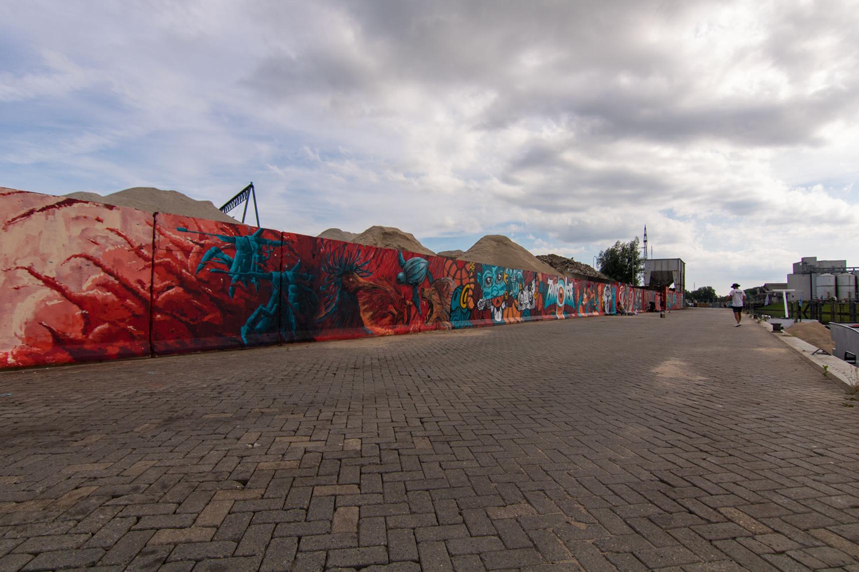 Simian Switch, Sowet, Don Slizerone, Zark, Krimsone, A Squid Called Sebastian, YPSILON, nascaone, nasca, Le Funky, Wesr, Fumomiles, Yeko, Sander Dolstra, DuelOne, 10us, Ard Doko, mediah, Bugster One, Anouk Brand, Giancarlo Ayasta Bernabe, Christian Sassa, Mr.X, Sicovecas—Aan Hoger Wal Festival 2026