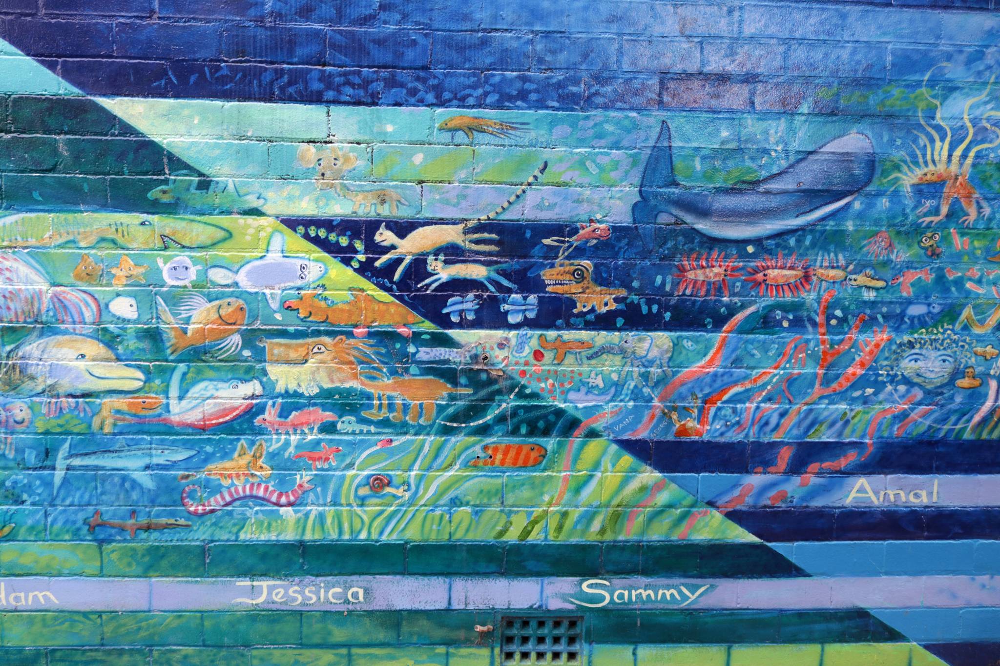 Robin Martin&mdash;Yagoona Station Mural