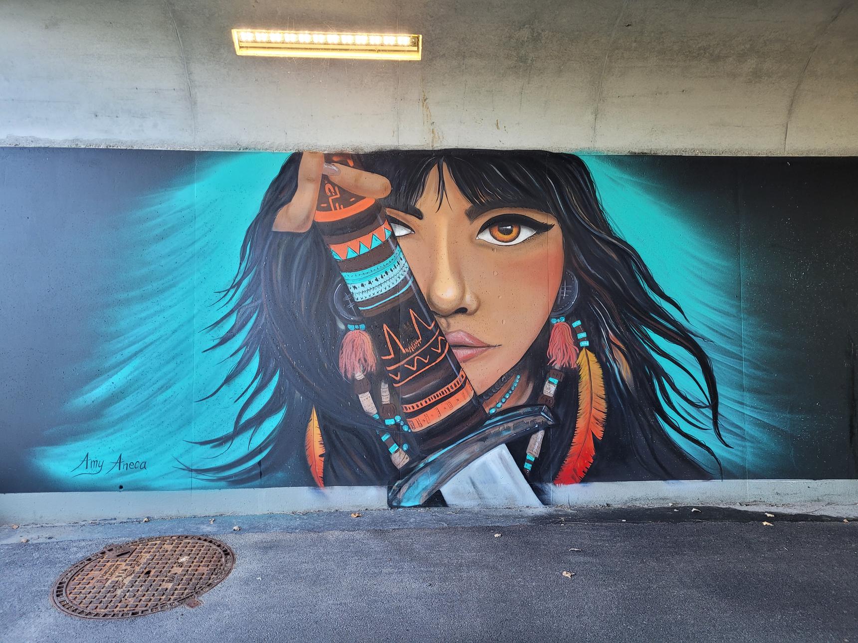 Amy Aneca—Eyes of a warrior