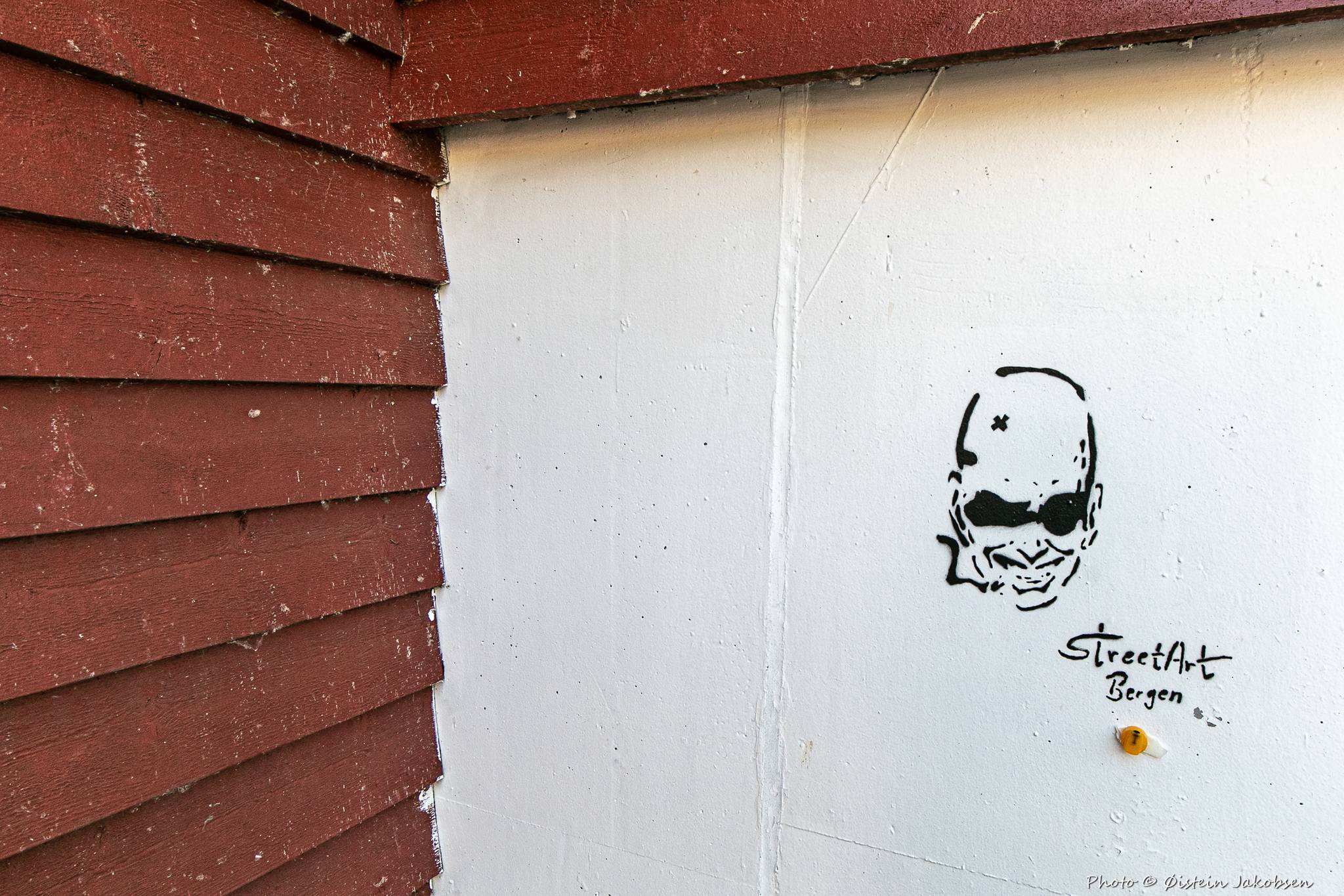 StreetArt Bergen&mdash;Mad Man