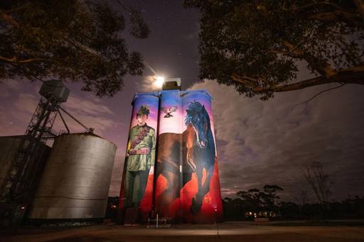 War Memorial Walpeup Silos