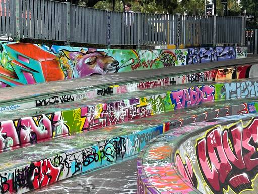 Paddington Skate Park Legal Wall