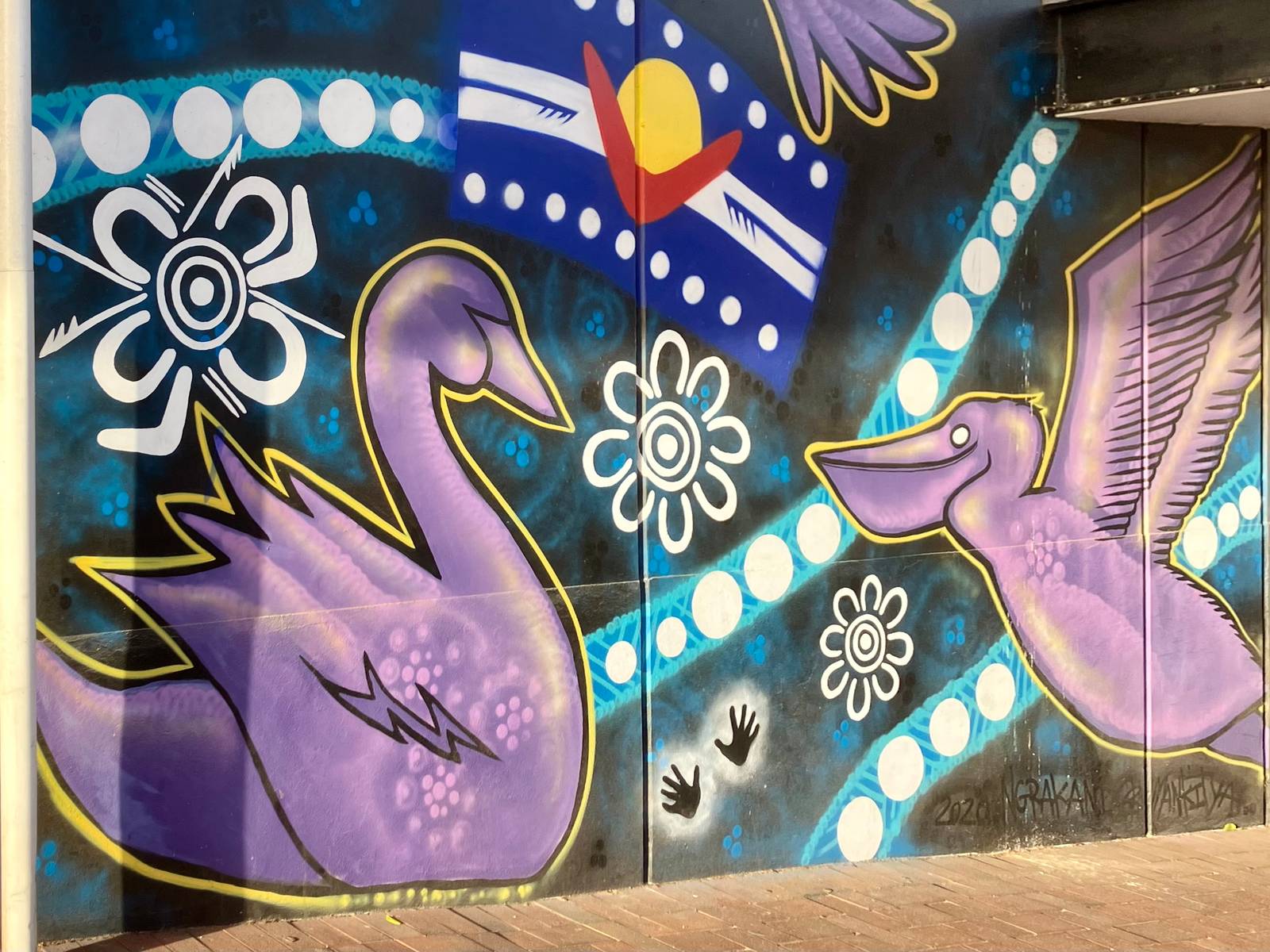 Shane Cook, Ngrakani Harley Hall—Ngarrindjeri Ngatji (Spirit Birds)