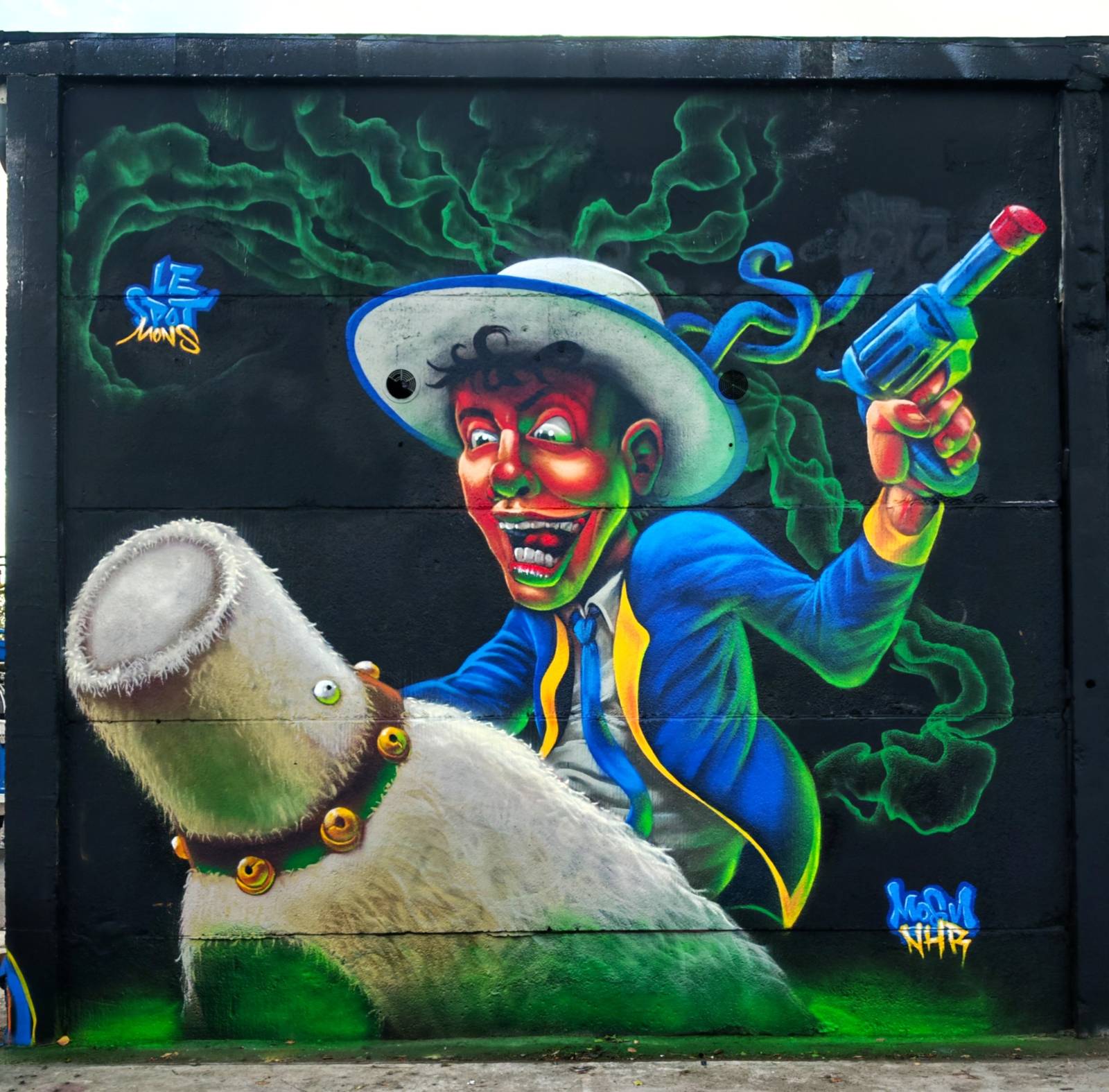 —Inauguration graffiti jam “Le SPOT"