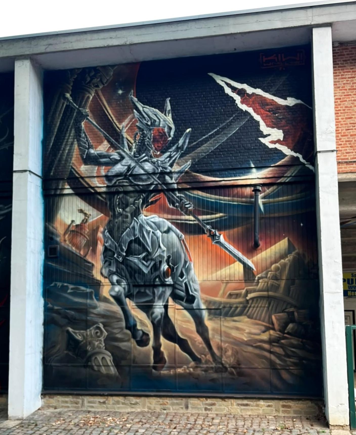 KIWI Wall Art—Astral Centauri Commander Valkyria