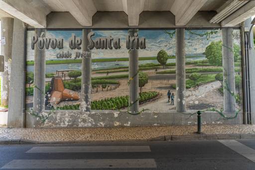 Tribute to the riverside area of Póvoa de Santa Iria