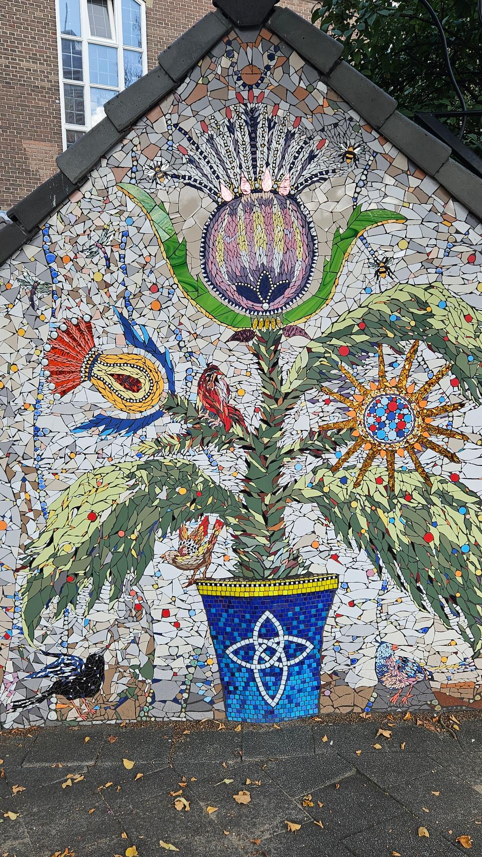 Volunteers—The Garden Wall Mosaic