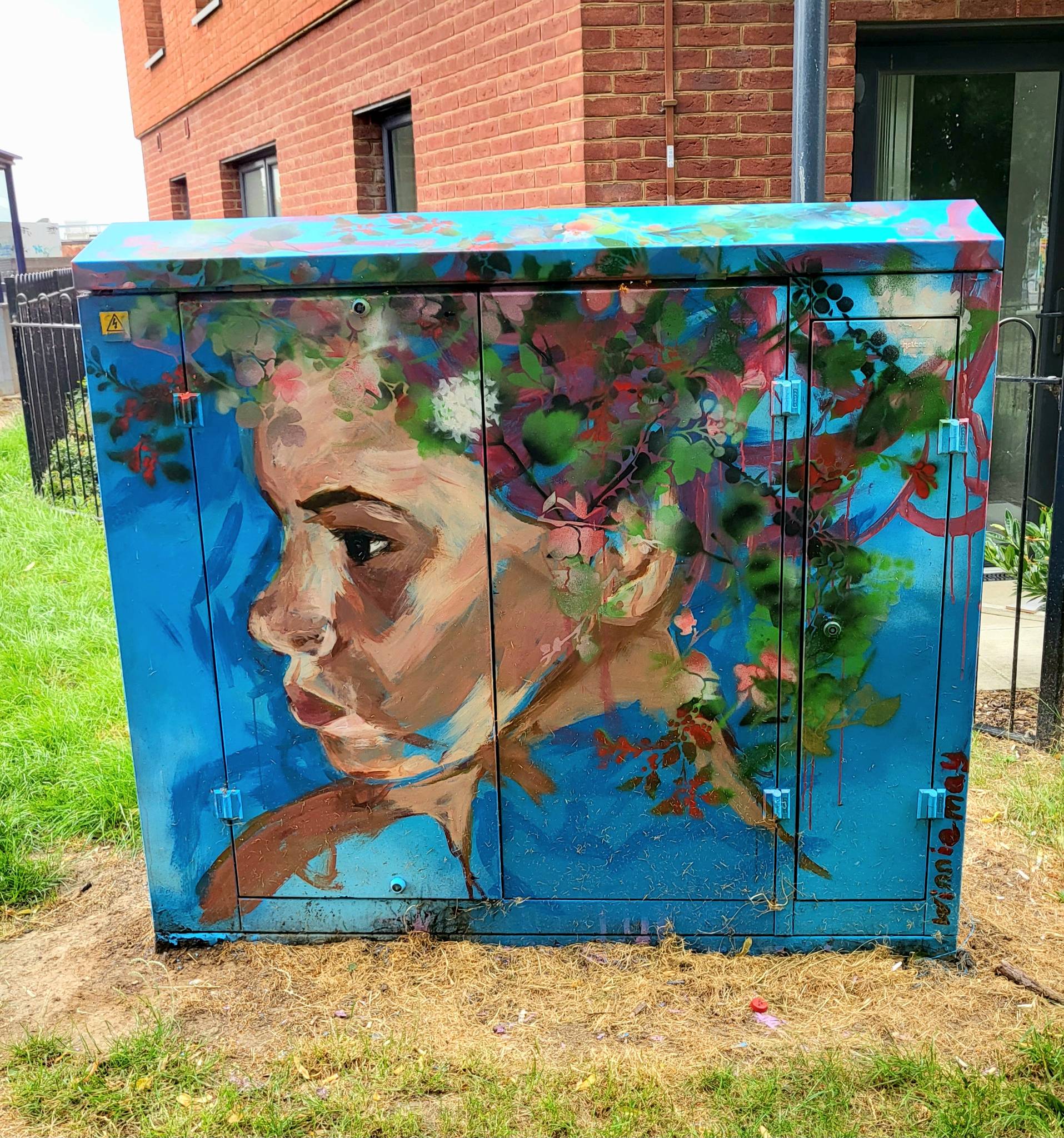 Winnie May&mdash;Exchange box mural