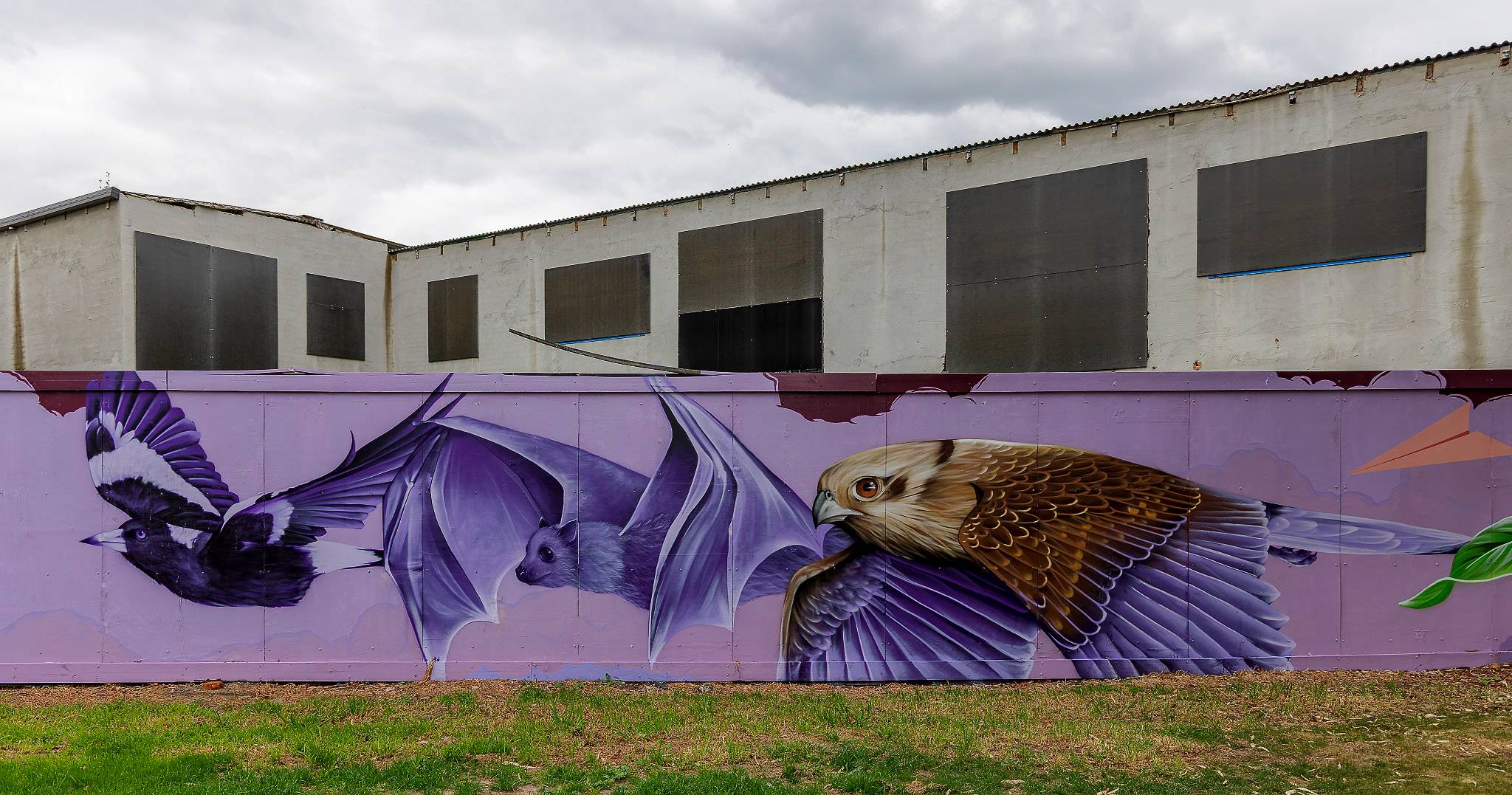 Alex Sugar&mdash;Fisher Reserve Playground - Mural 2