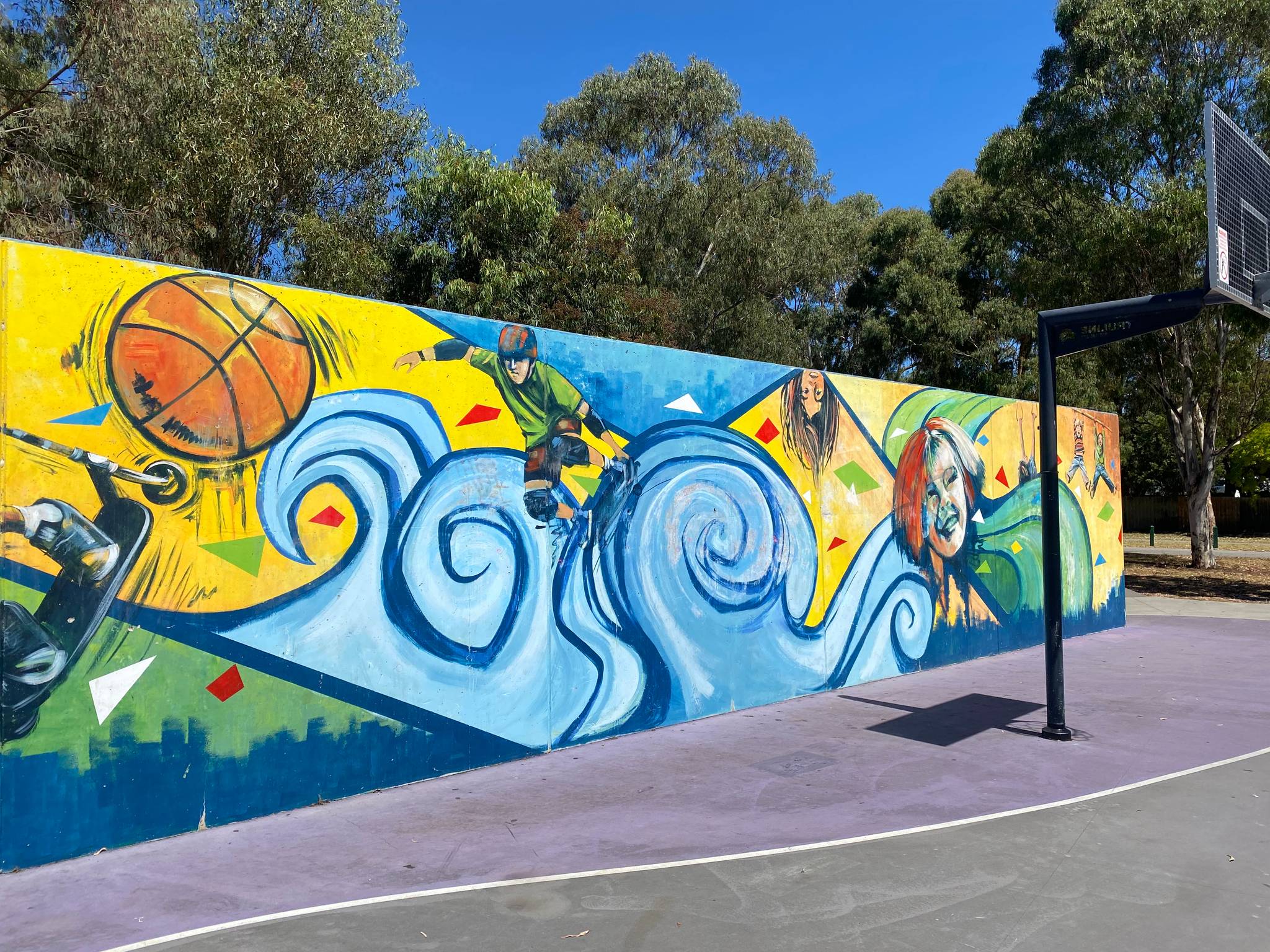 Melbourne's Murals&mdash;Ballam Park Mural 