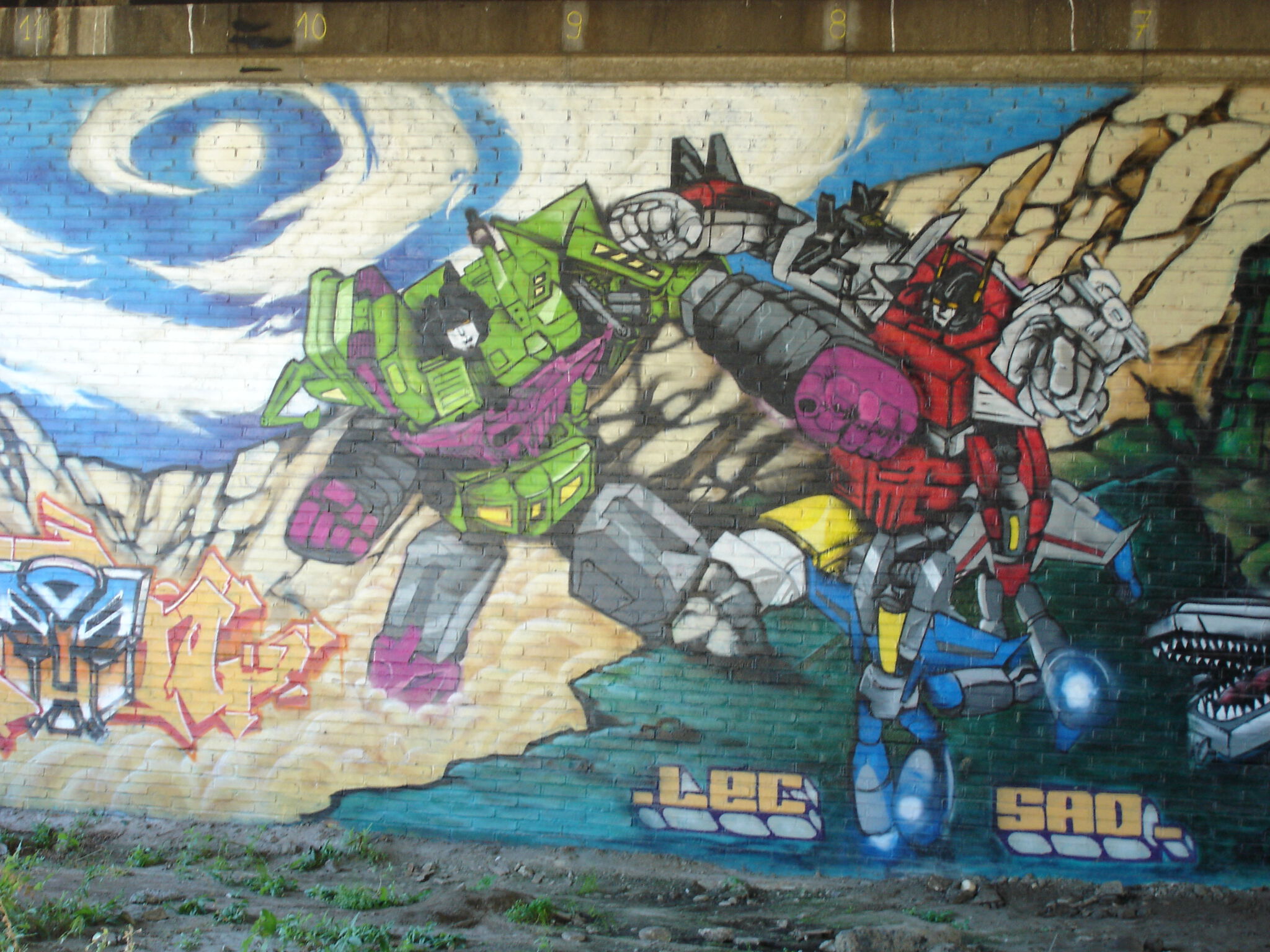 Unknown - Toulouse&mdash;Combat de Transformers (n'est plus visible)