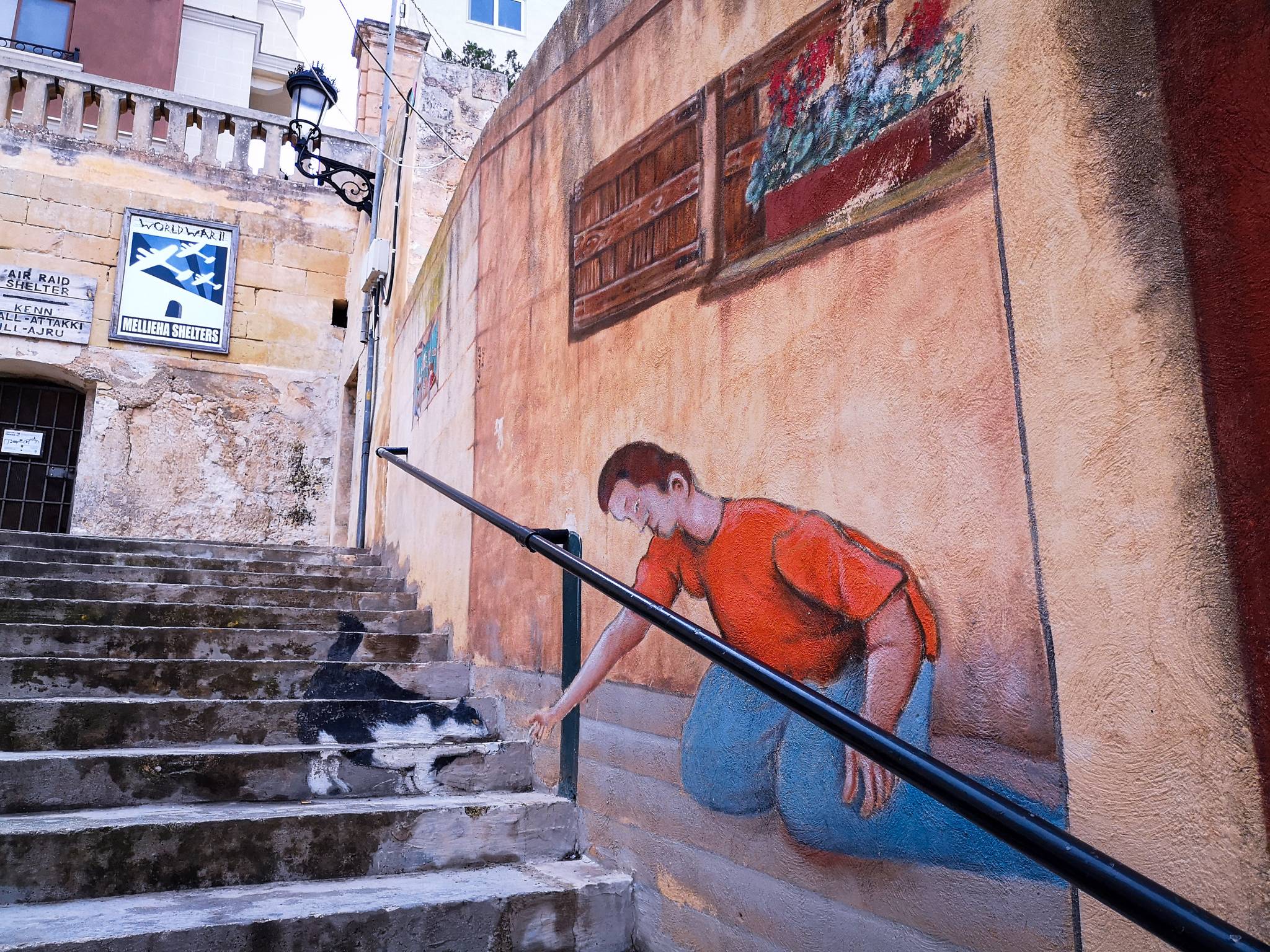 Unknown - Malta&mdash;The boy and the cat