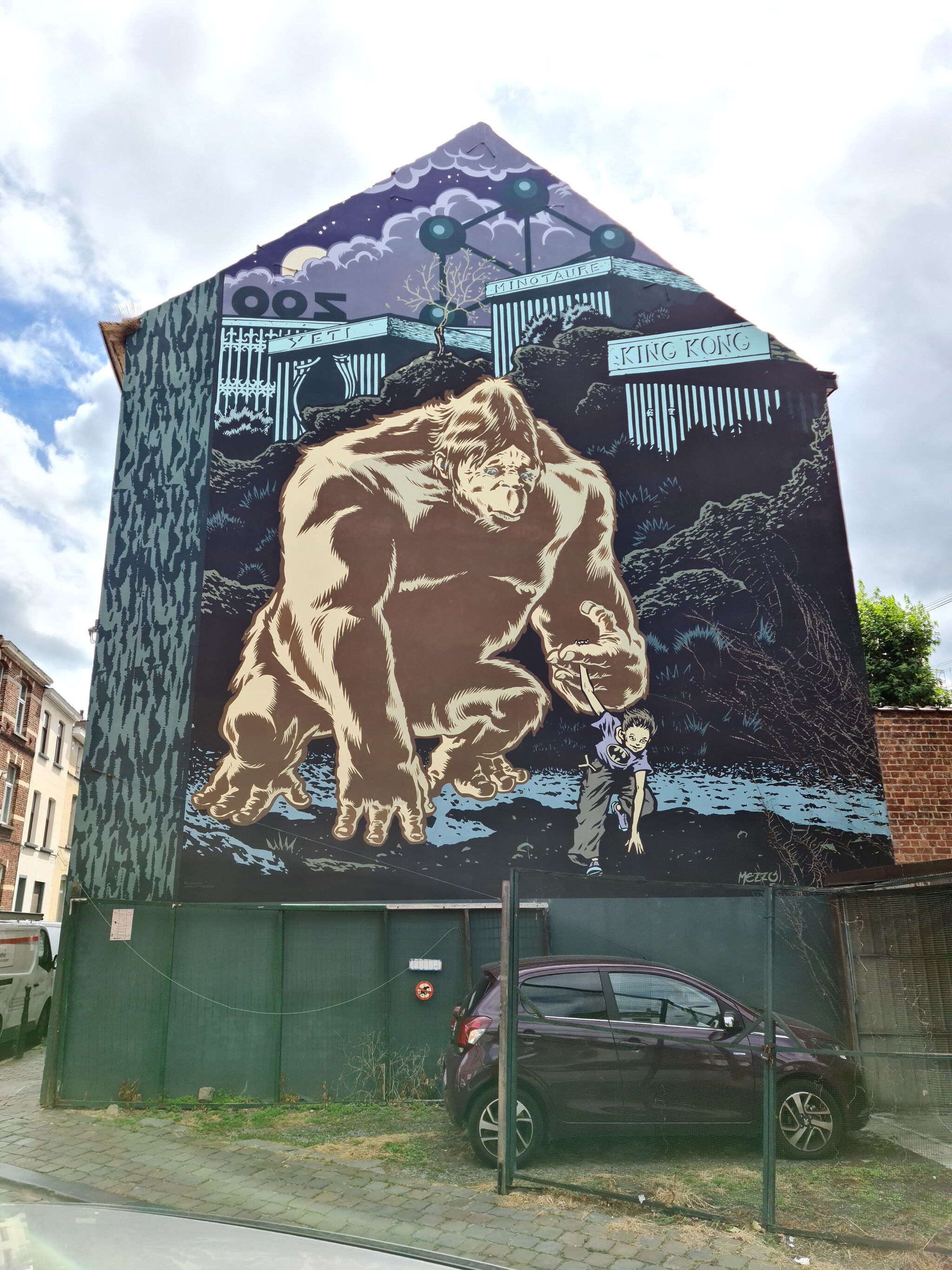 Art Mural&mdash;Le Roi des Mouches