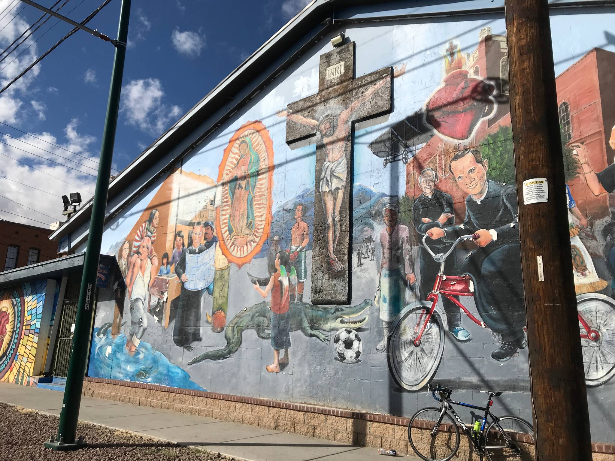 Francisco Delgado, Mauricio Olague&mdash;Sagrado Corazon Catholic Church Mural