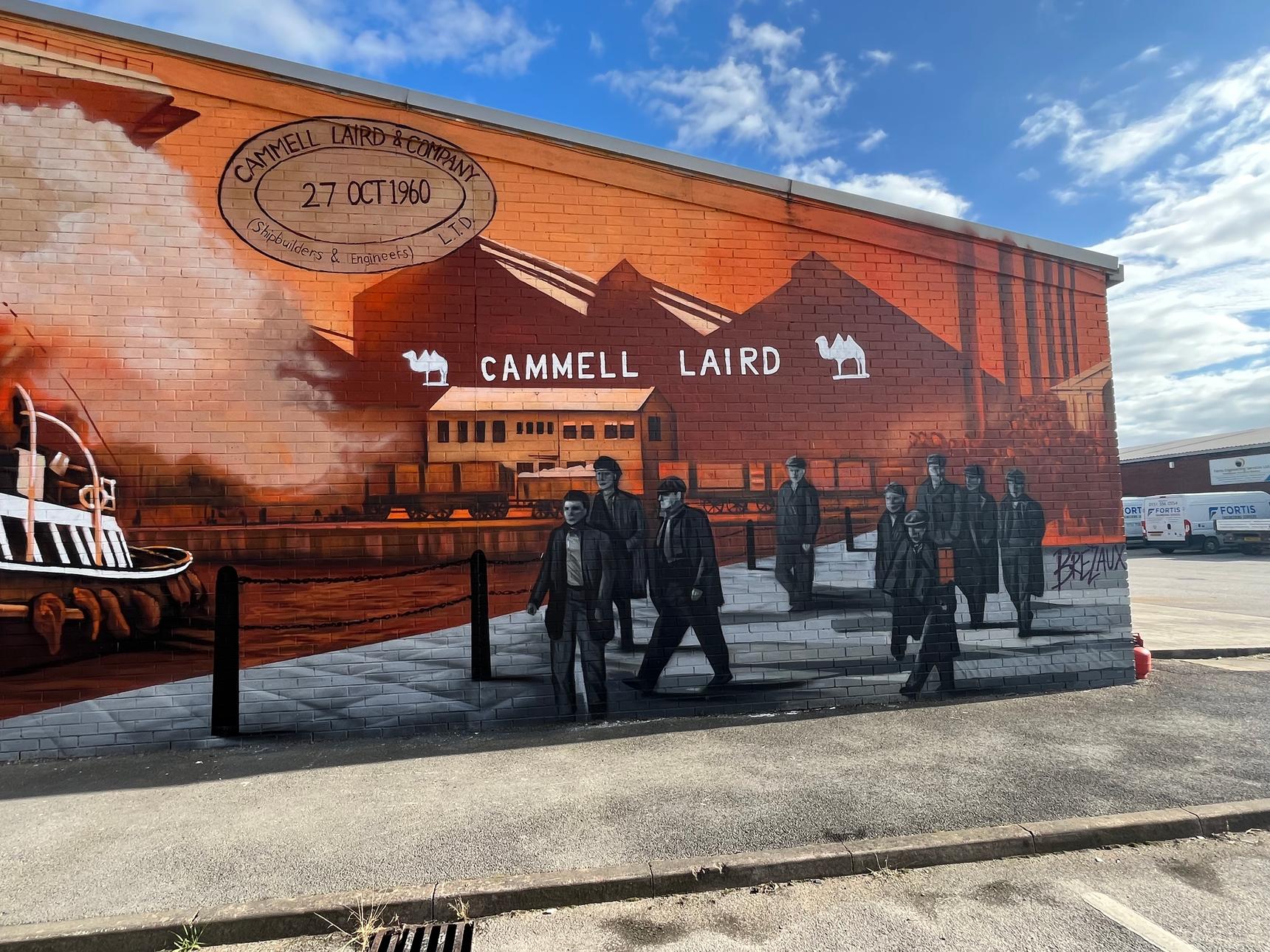 Brezaux—In tribute to the historic Cammell Laird shipyard