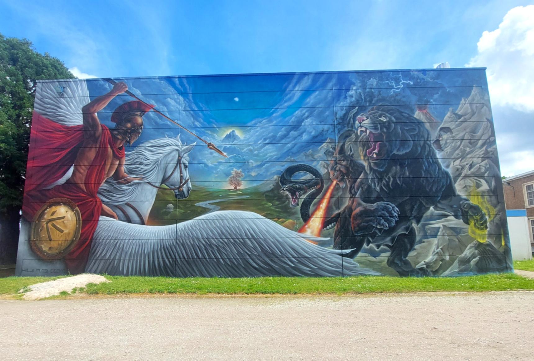 KIWI Wall Art, TUZQ, Cecko—Enantiodromia