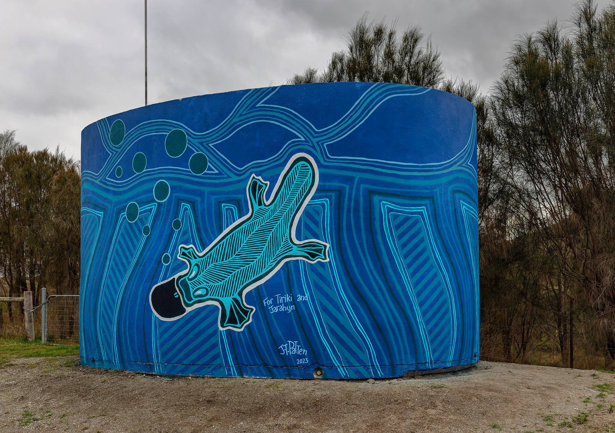 Platypus by John Patten - Street Art Cities