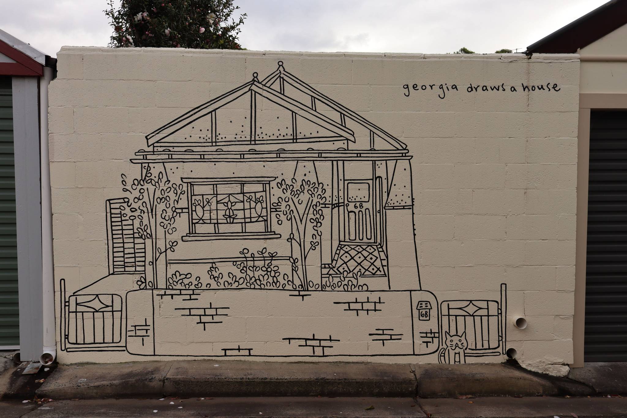 Georgia Draws a House&mdash;6B Carrington Street